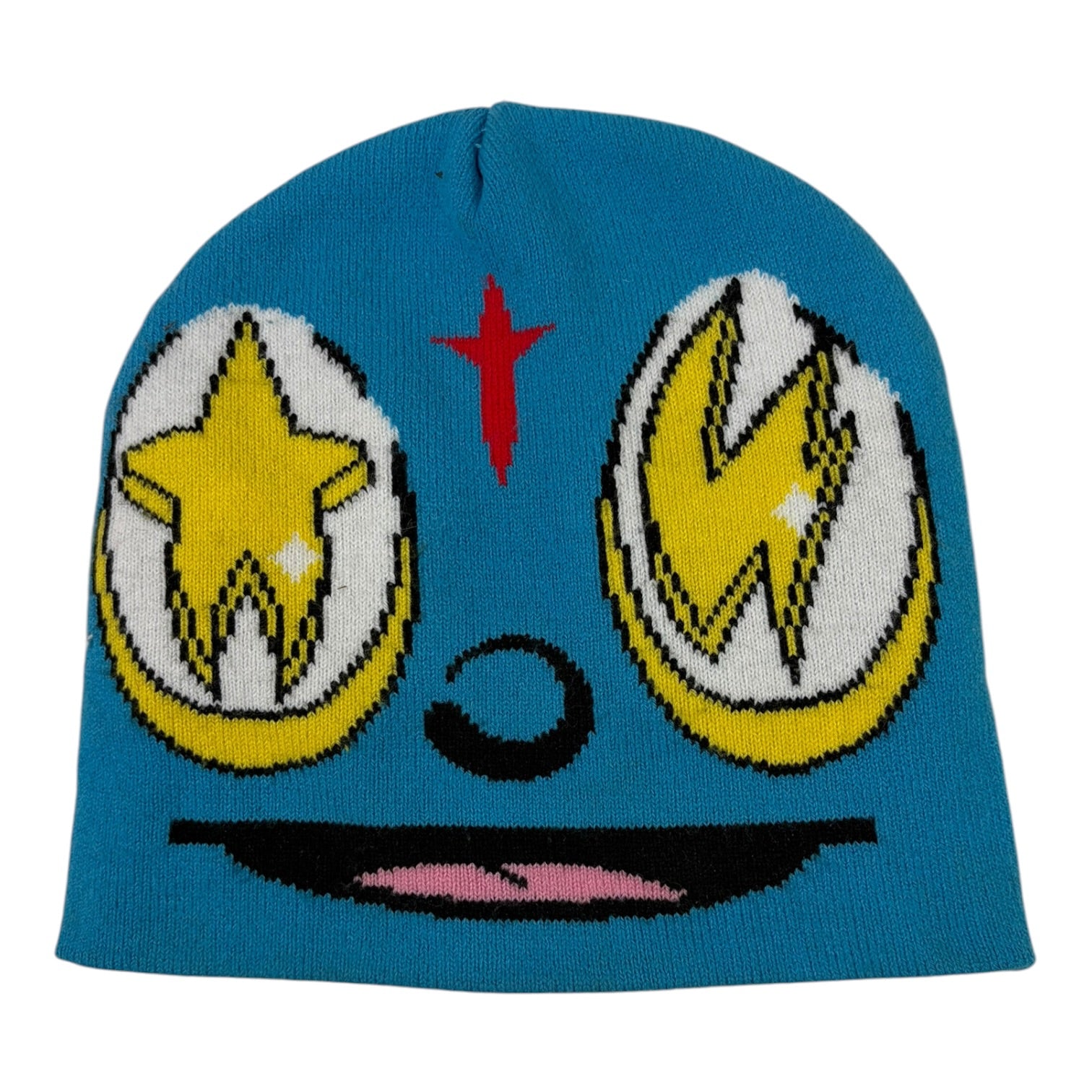 GLO GANG Star Bolt Beanie Blue