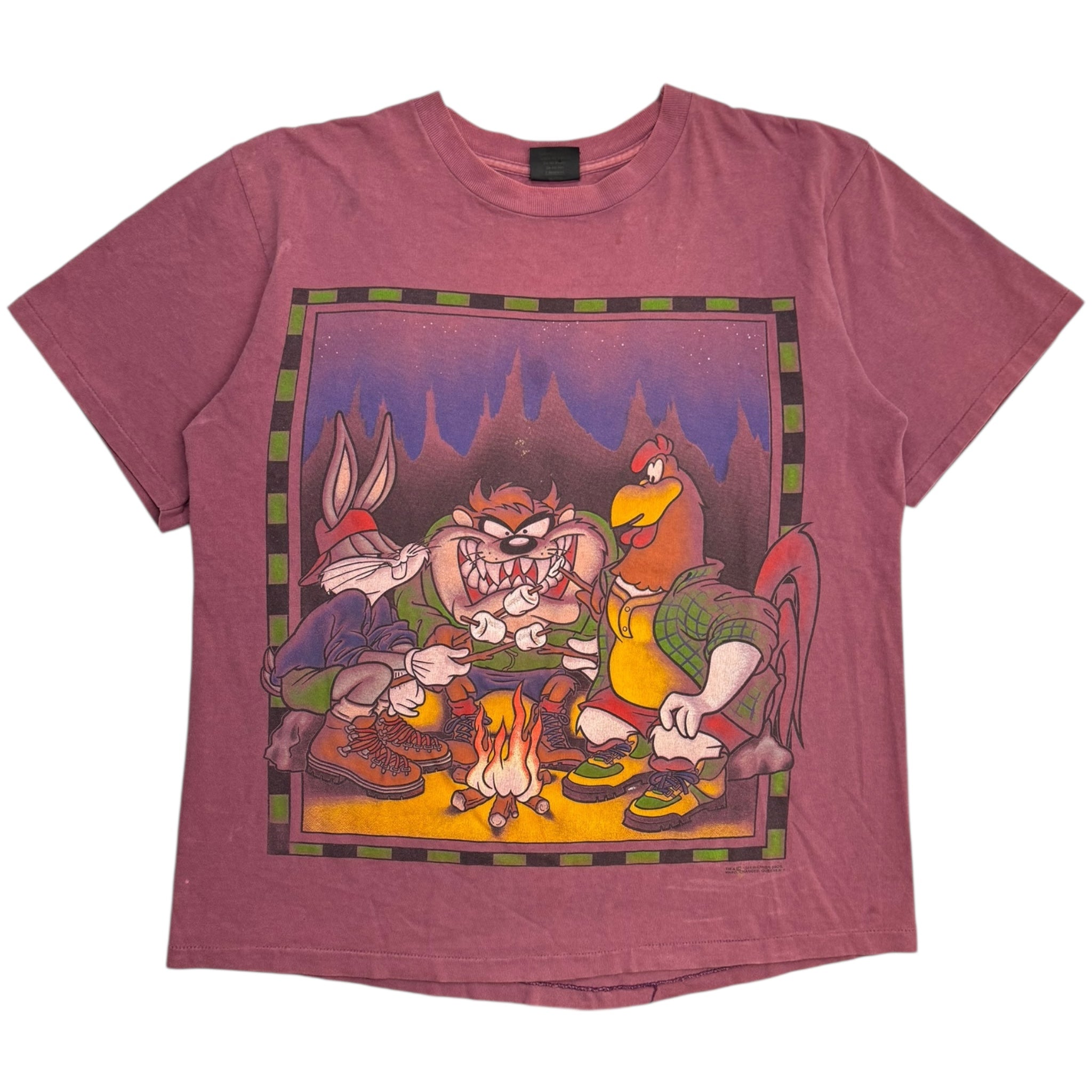 1994 Looney Tunes ‘ACME Rugged’ Campfire Scene T-Shirt