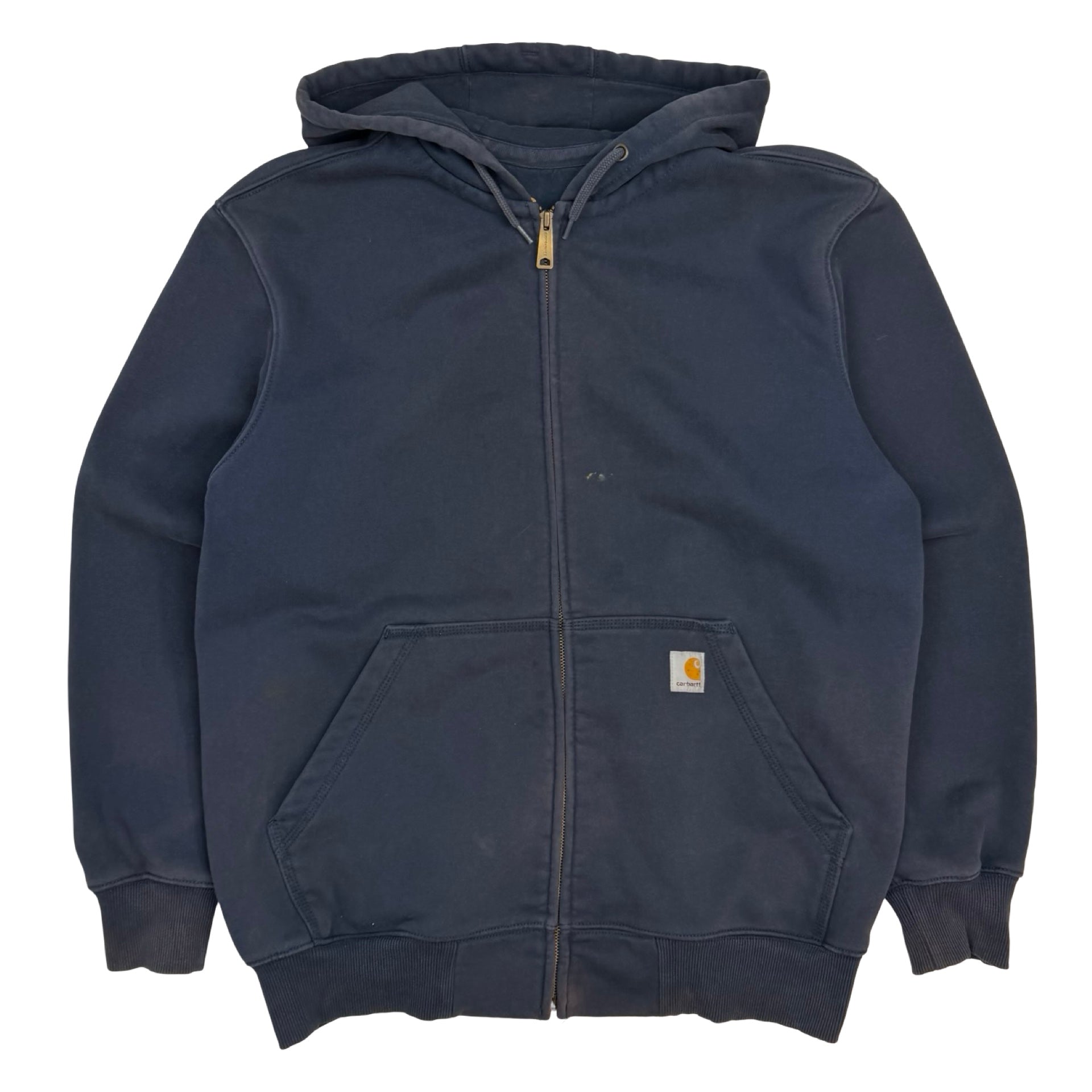 Vintage Carhartt Zip Up Hoodie Navy