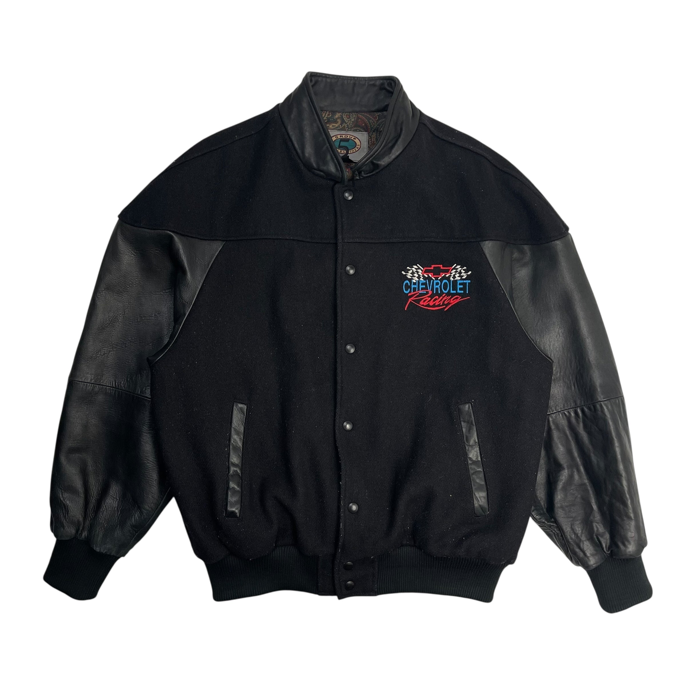 Vintage Chevrolet “The Heartbeat Of Calgary” Letterman Jacket