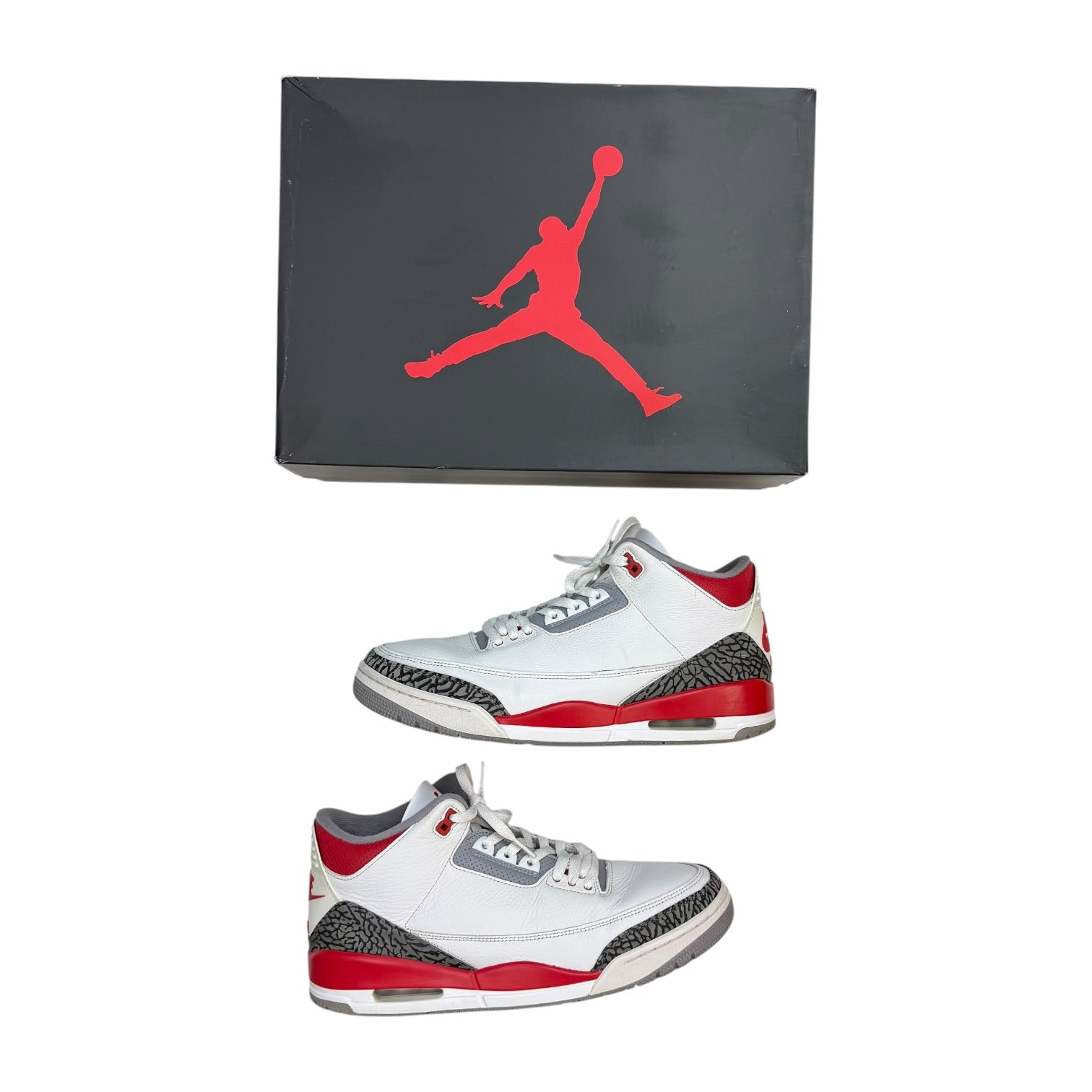 Jordan 3 Retro Fire Red (2022) (Used)