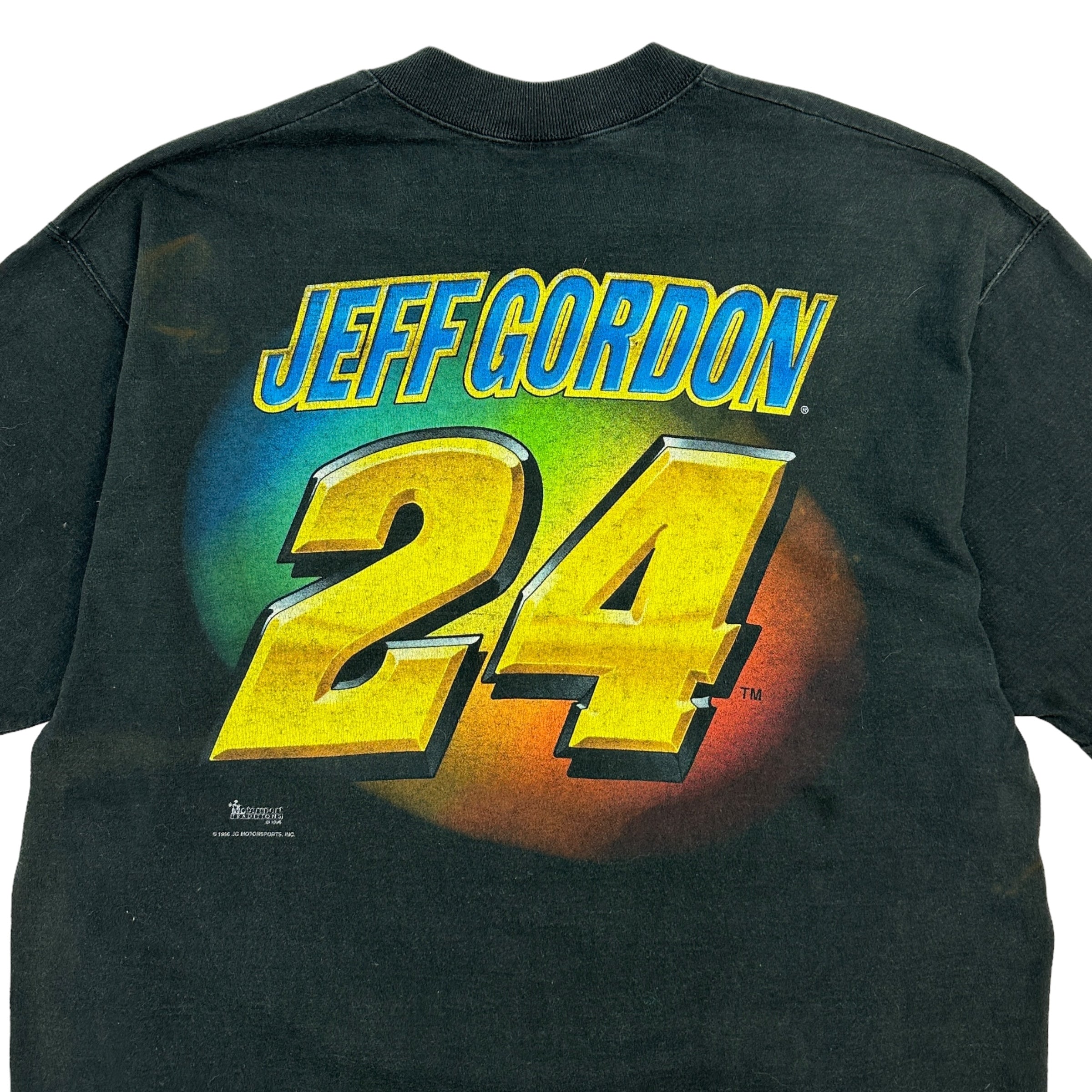 1995 Jeff Gordon Dupont Nascar Tee Black