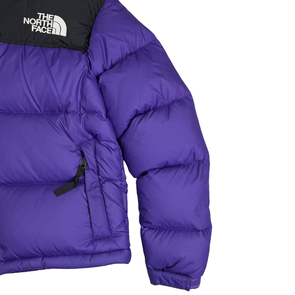 (W) The North Face Nuptse 700 Jacket Purple