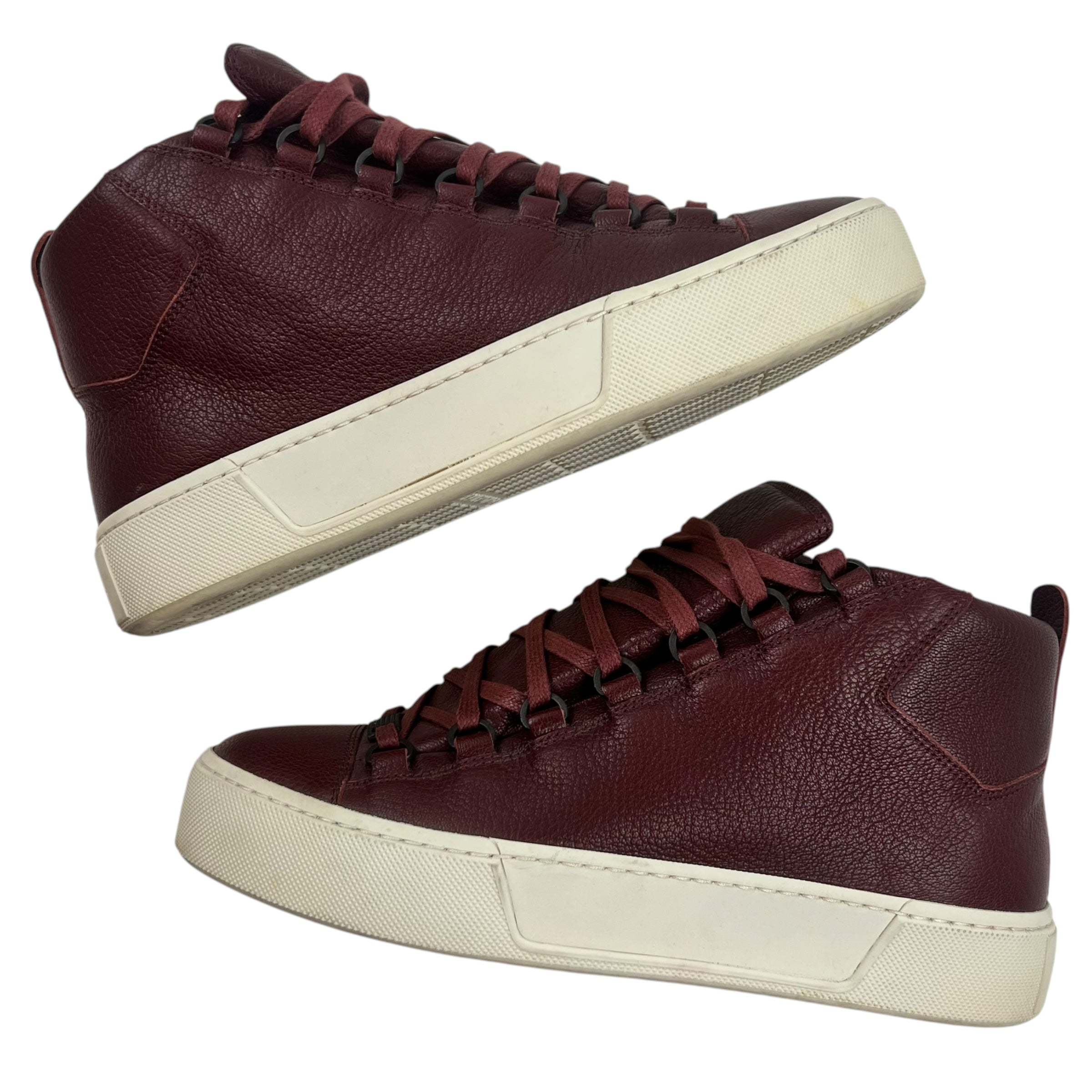 Balenciaga Arena High Maroon (Used)