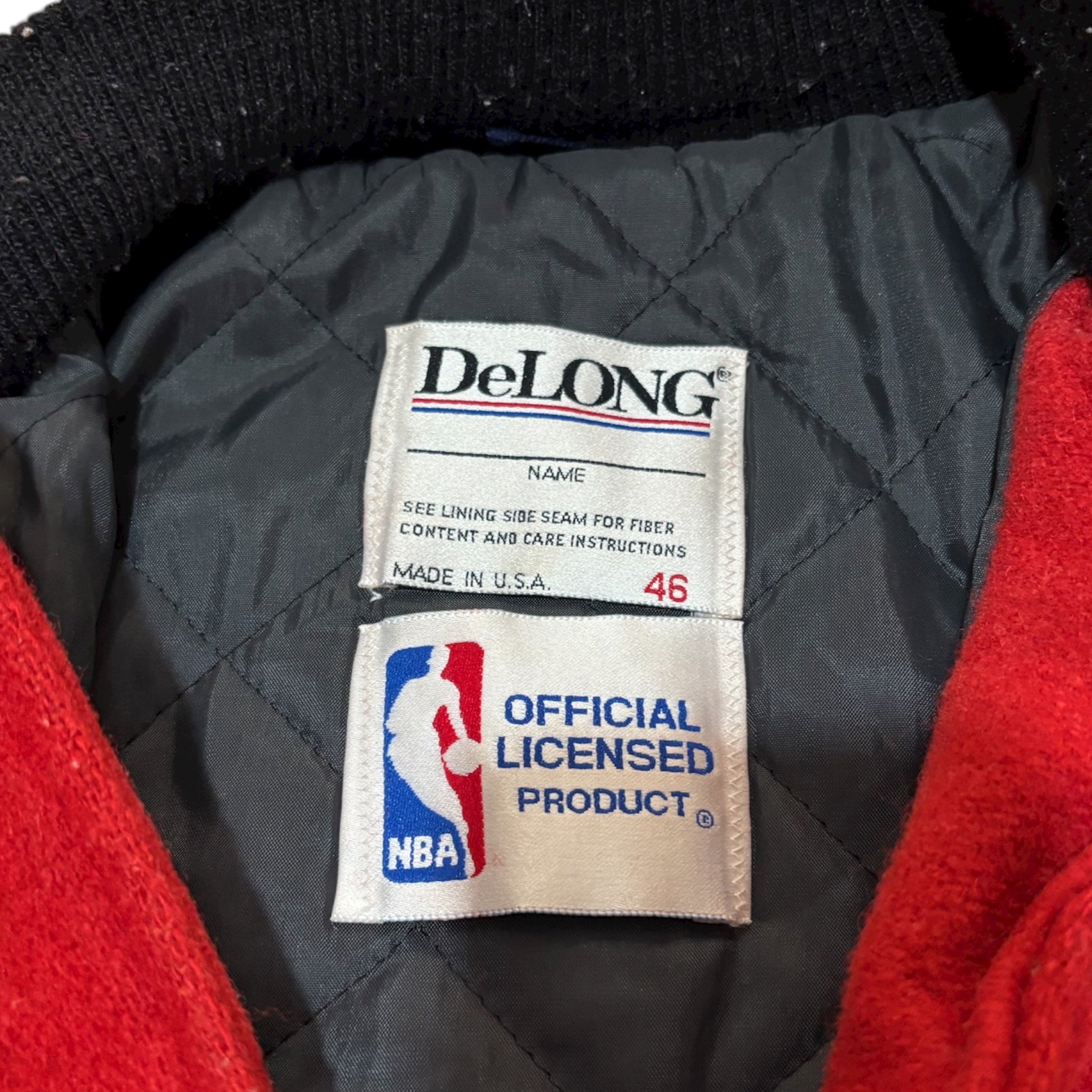 Vintage Chicago Bulls Delong Varsity Jacket