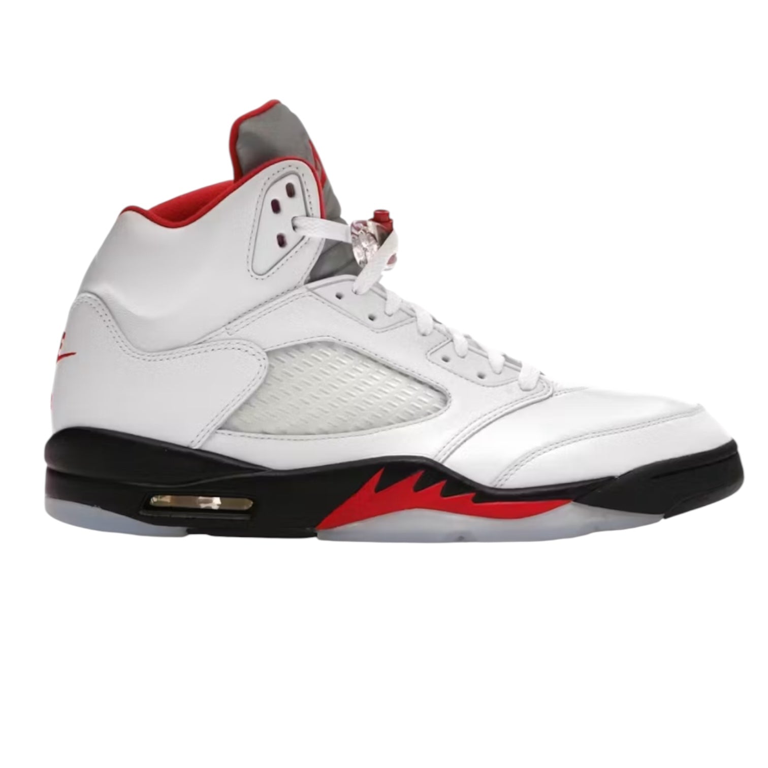 Jordan 5 Retro Fire Red Silver Tongue (2020) (Used)
