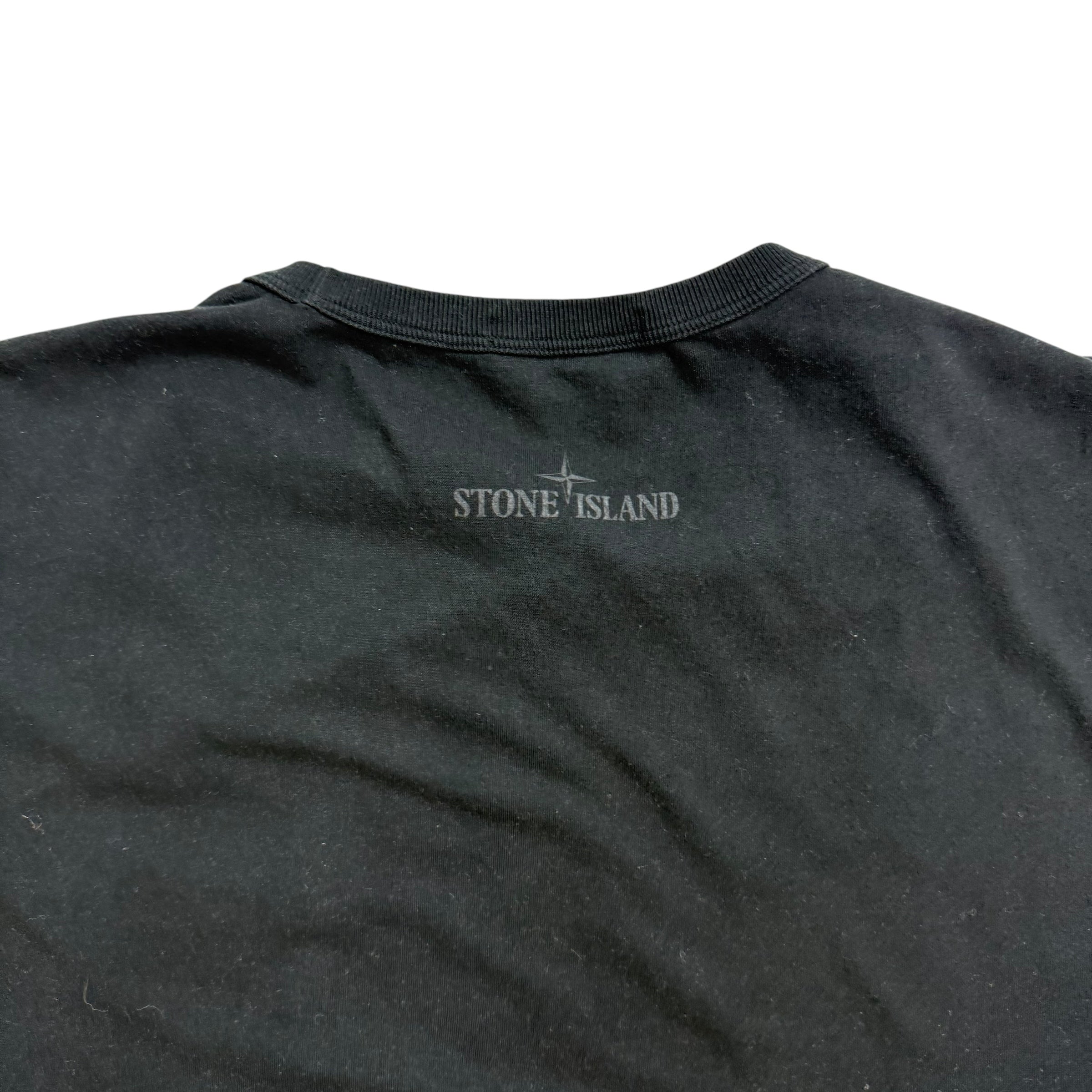 Stone Island Pocket Tee Black