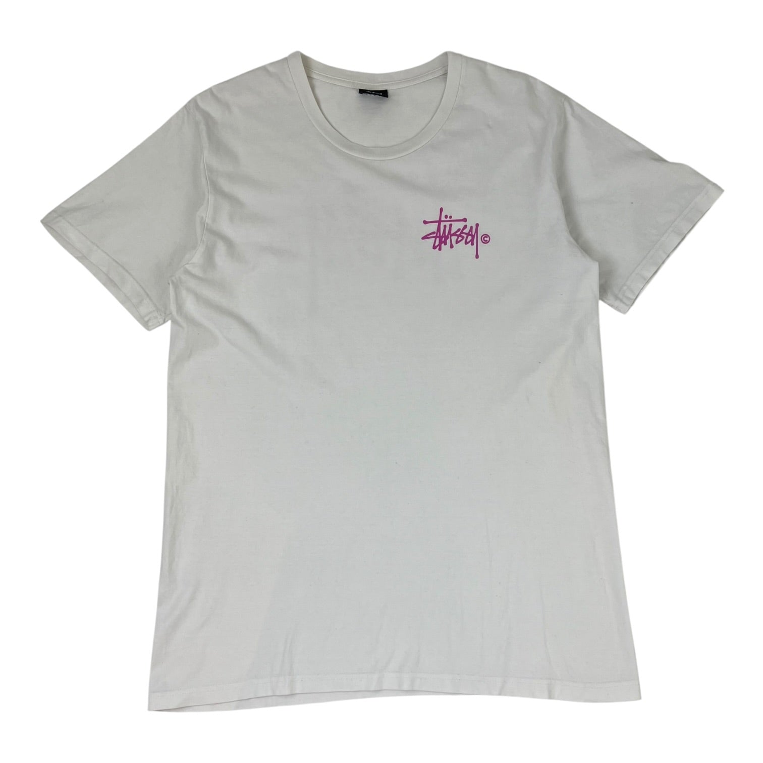 Stussy Printed Pink Graphic T-Shirt