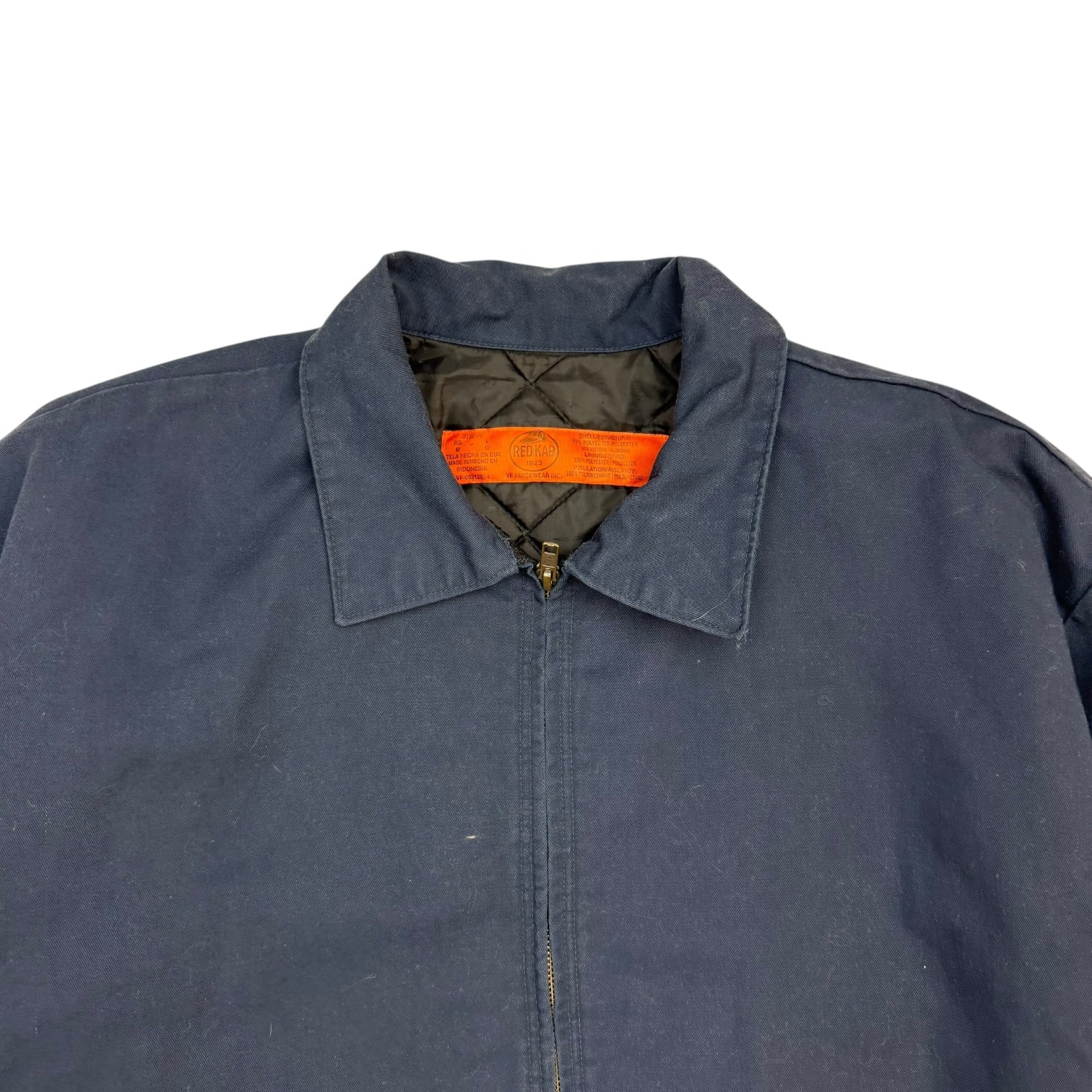 Vintage Red Kap Mechanic Jacket Navy Blue