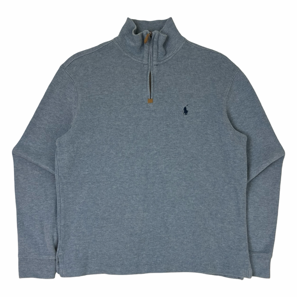 Polo Ralph Lauren Quarter Zip Polo Blue
