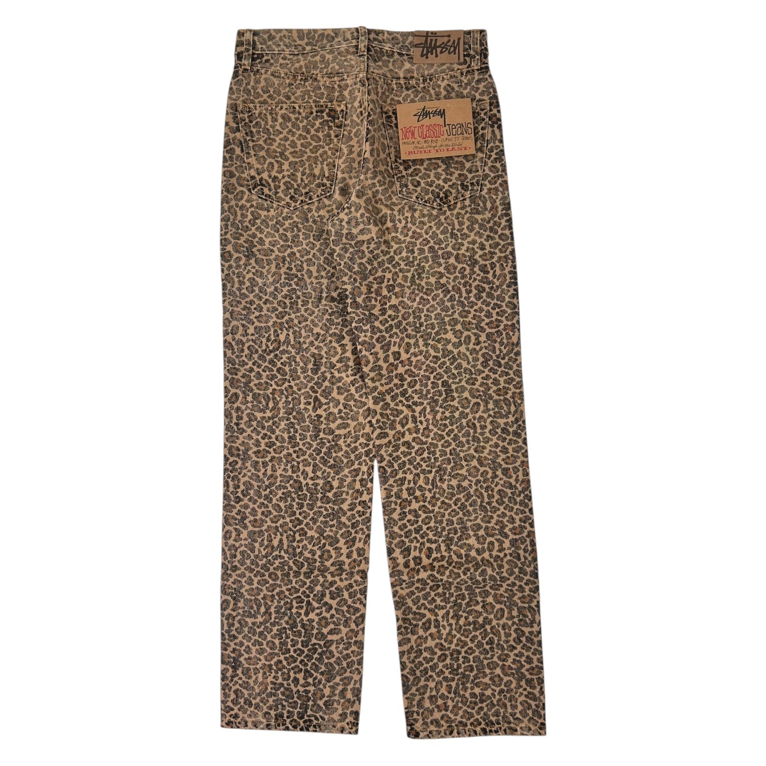 Stussy New Classic Jeans Leopard