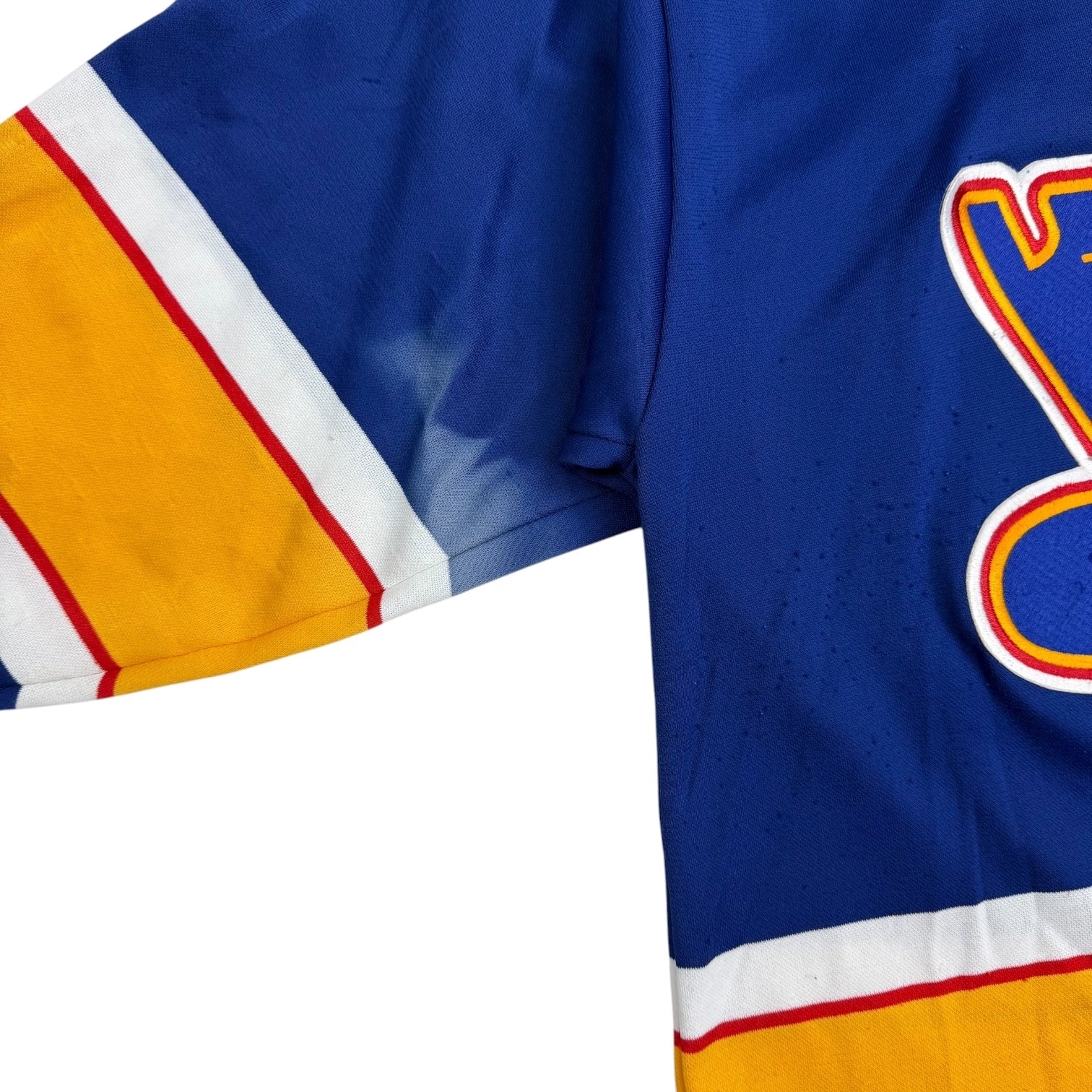 Vintage CCM St Louis Blues Jersey Blue/Yellow
