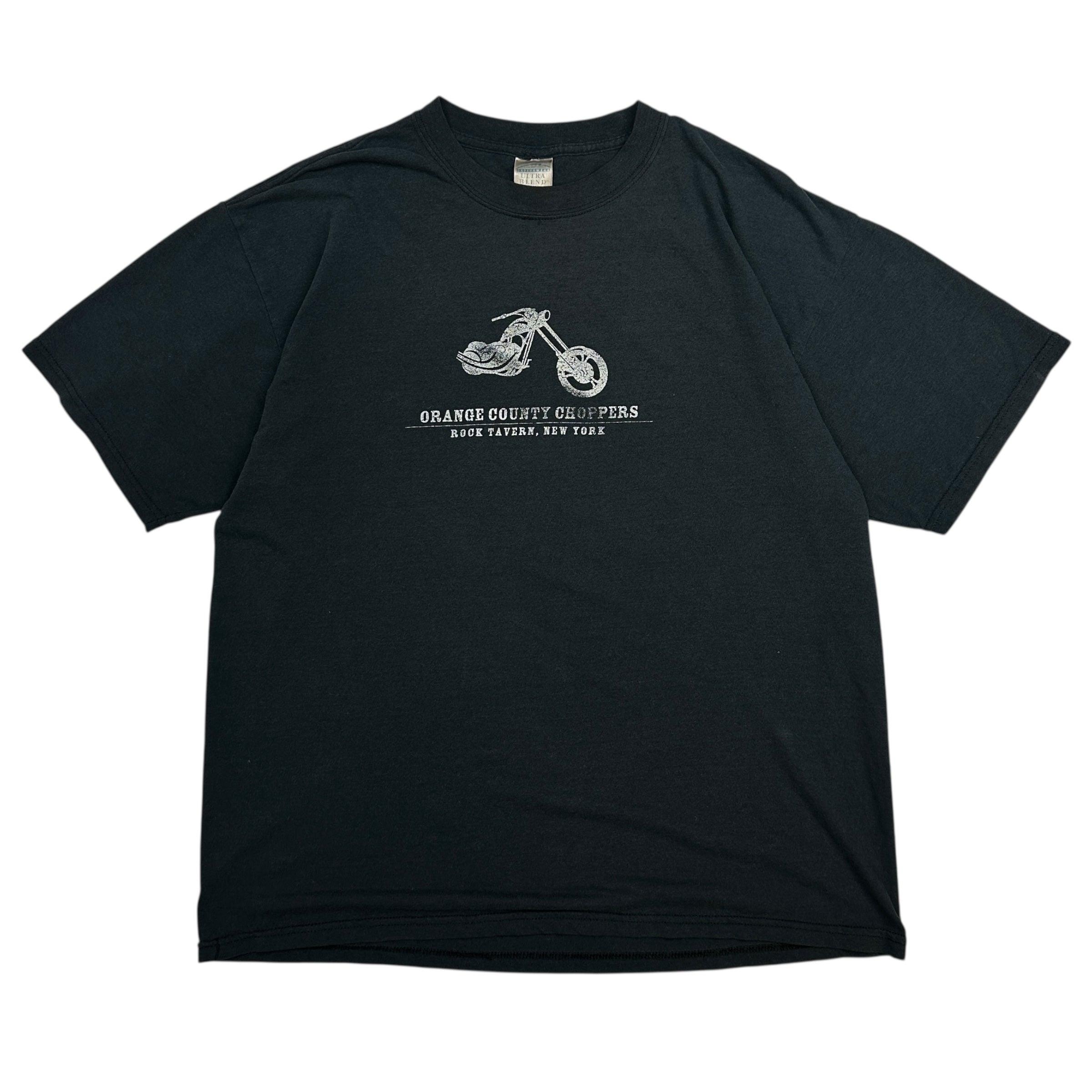 Vintage Orange County Choppers New York Chapter T-Shirt Black