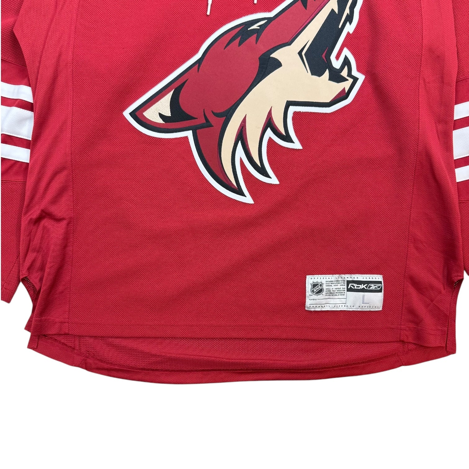 Vintage Reebok Arizona Coyotes Jersey Red