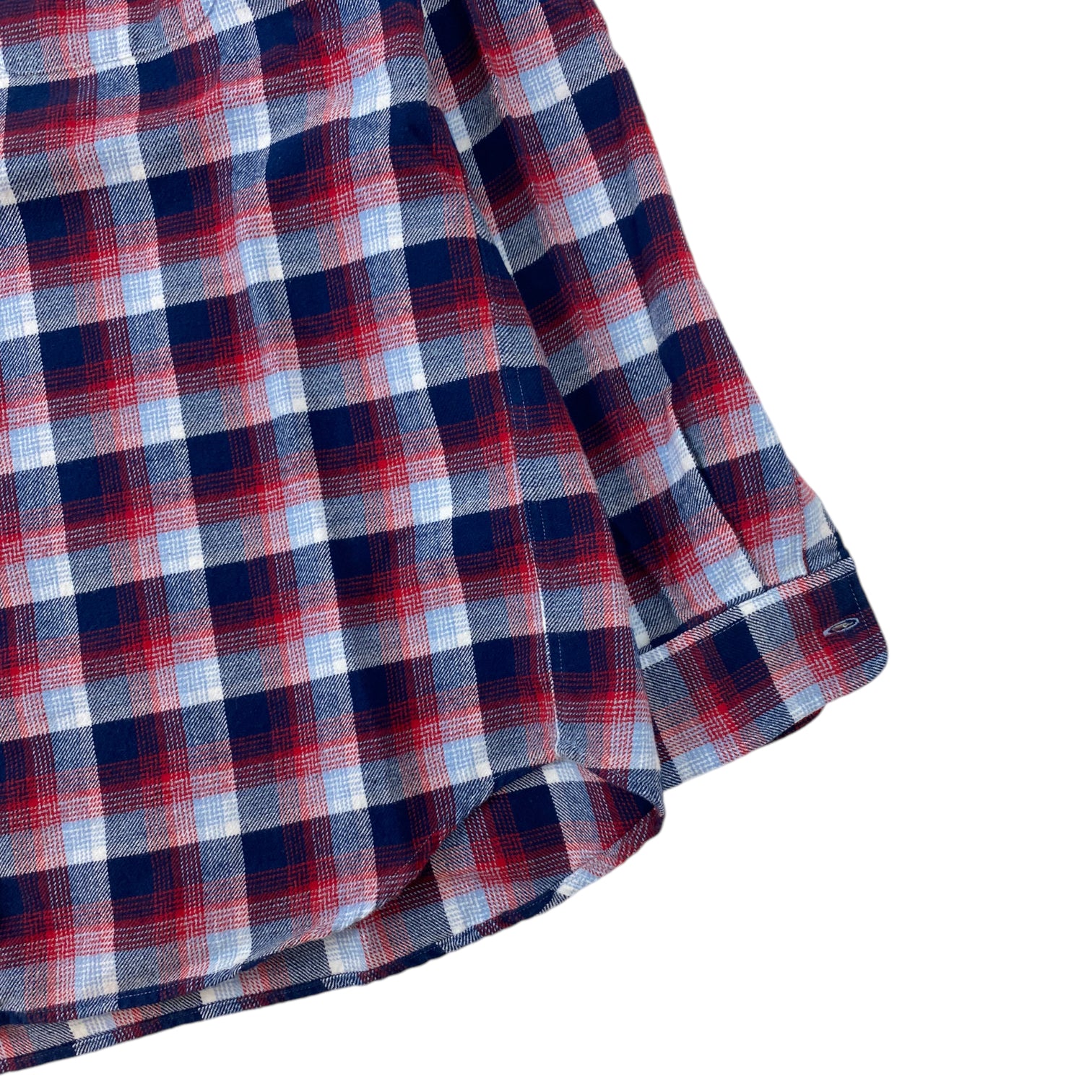 Supreme Shadow Plaid Shirt Red/Navy