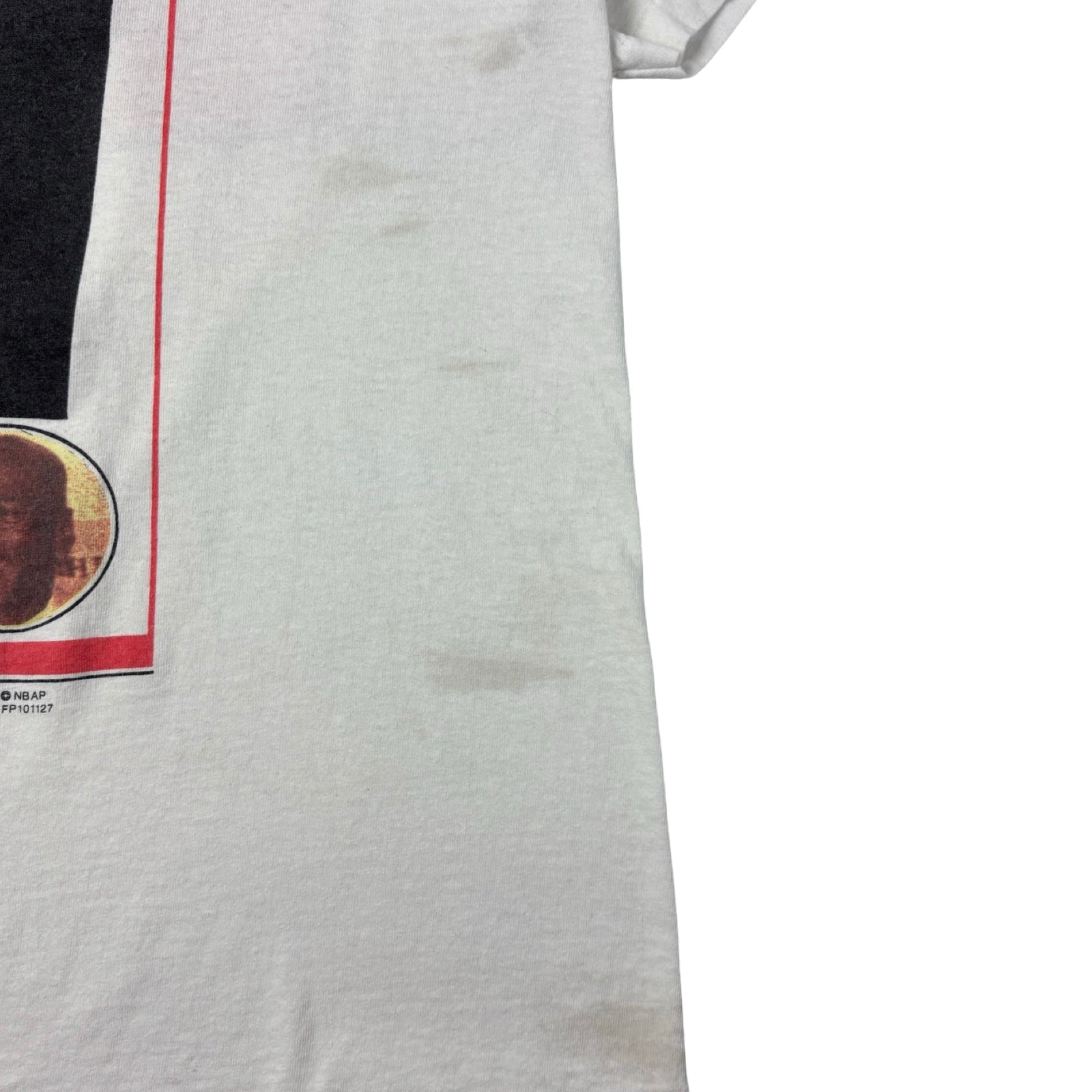 1995 Sunday Sun-Times Headline Michael Jordan “I’m Back” T-Shirt White