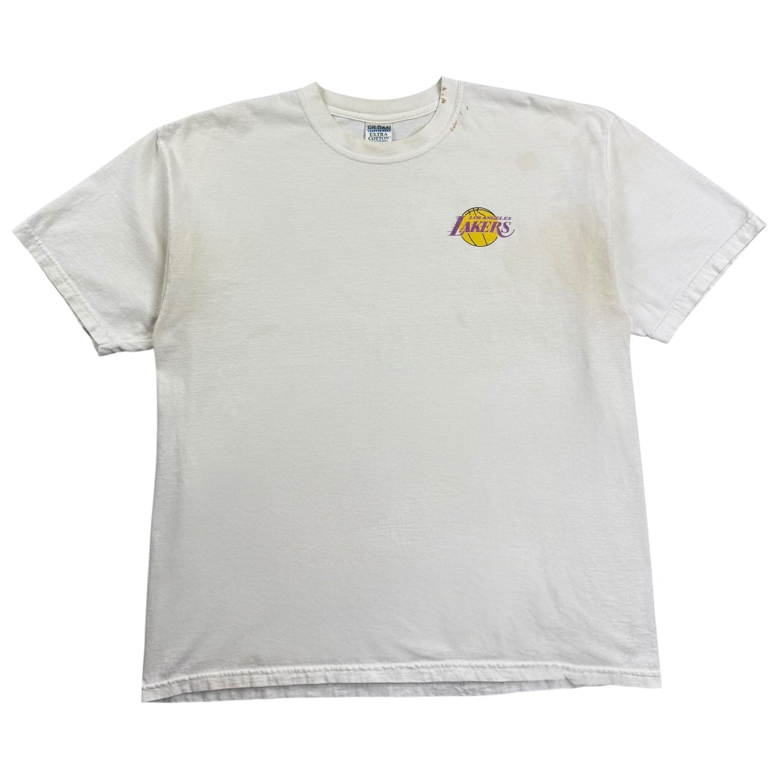 Vintage Los Angeles Lakers World Champs Tee White