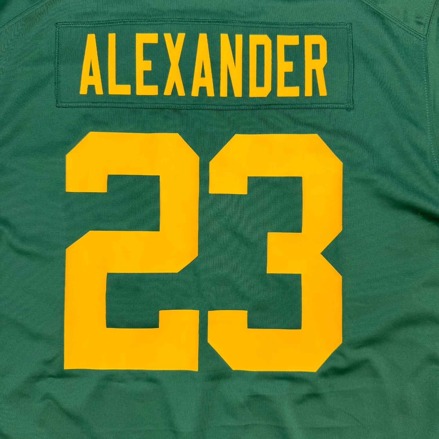 Nike Green Bay Packers Jaire Alexander Home Jersey Green/Yellow