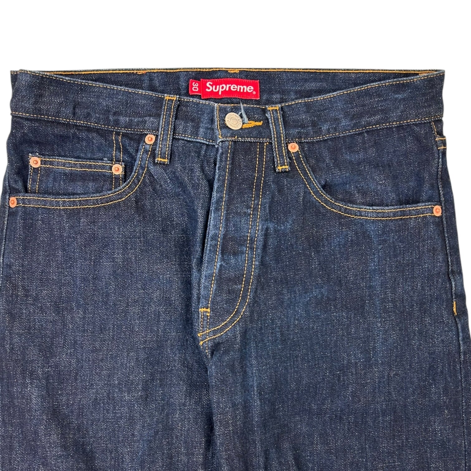 Supreme Denim Jeans Raw