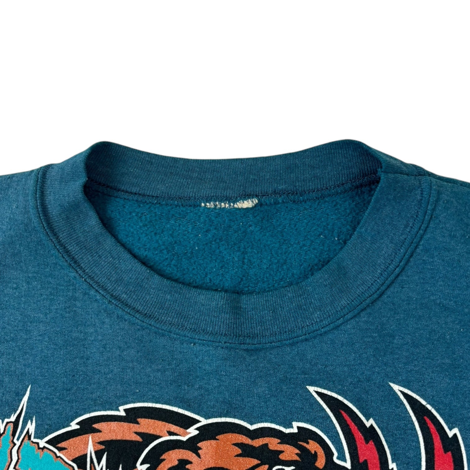 Vintage Vancouver Grizzlies NBA Crewneck Teal