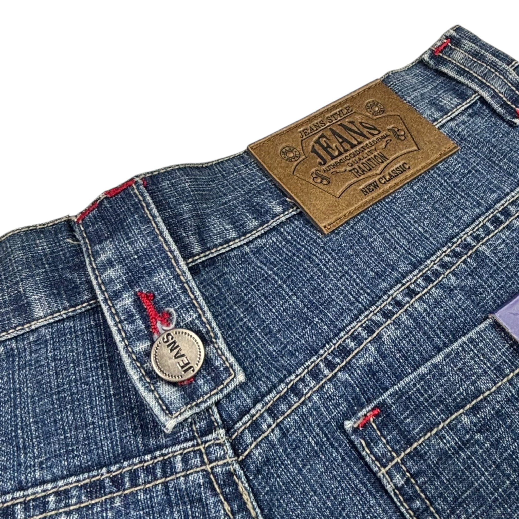 Vintage Carpenter Jean Shorts Navy Blue