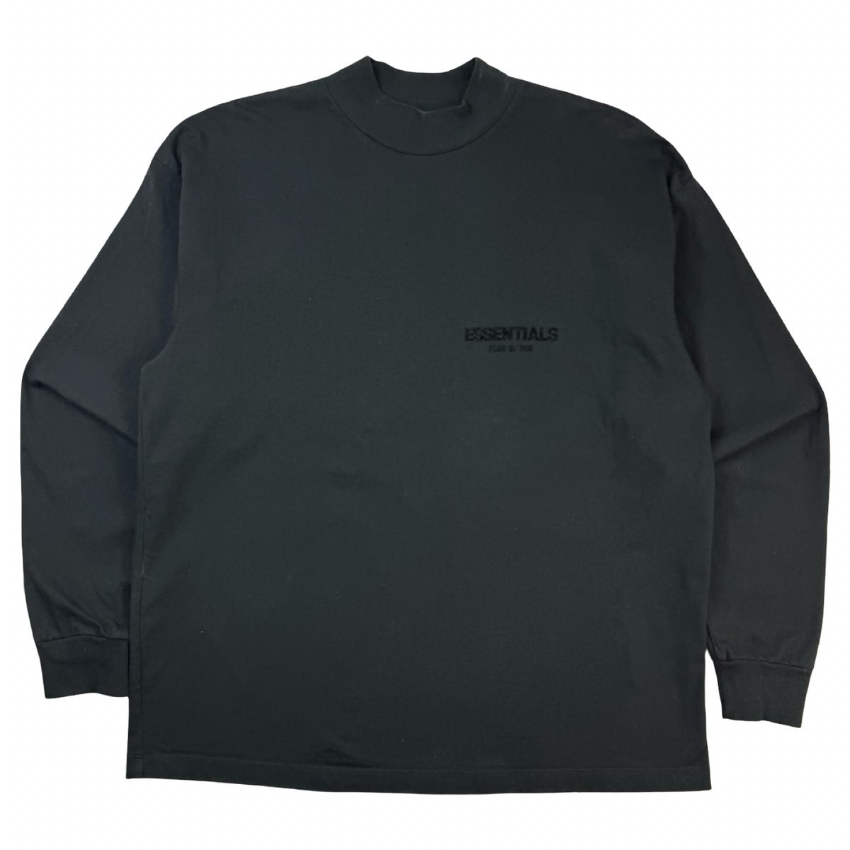 Fear Of God Essentials Mock L/S Shirt Black