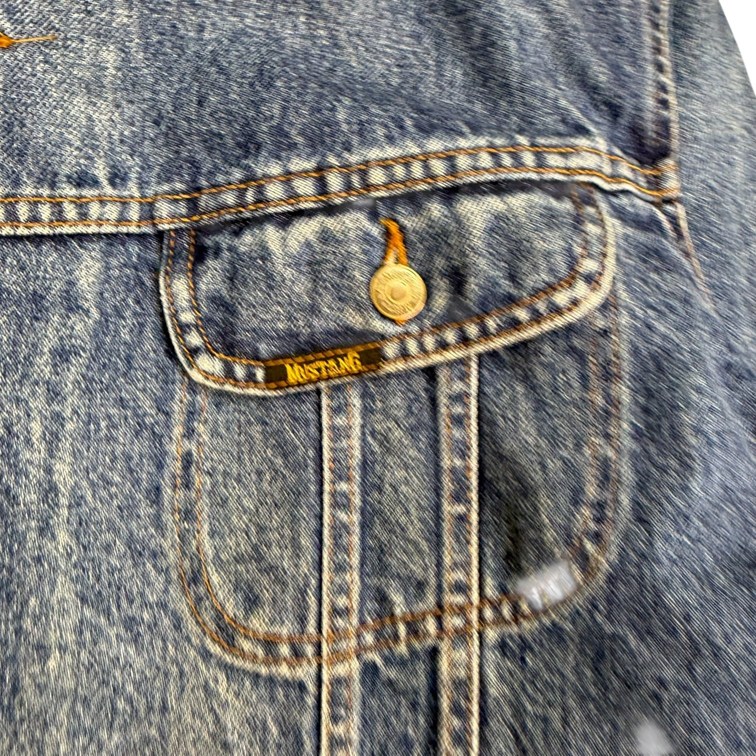 Vintage StormRider Denim Jacket Dark Wash