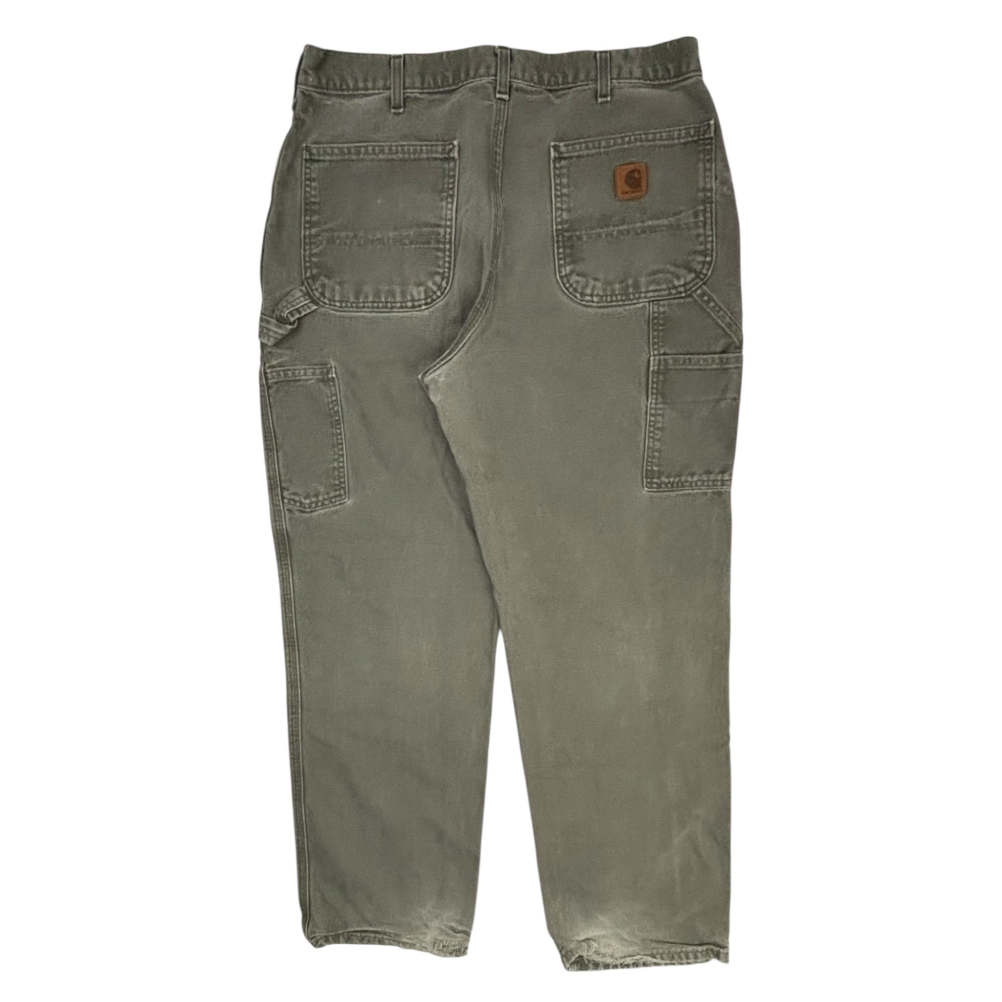 Vintage Carhartt Carpenter Pants Faded Moss