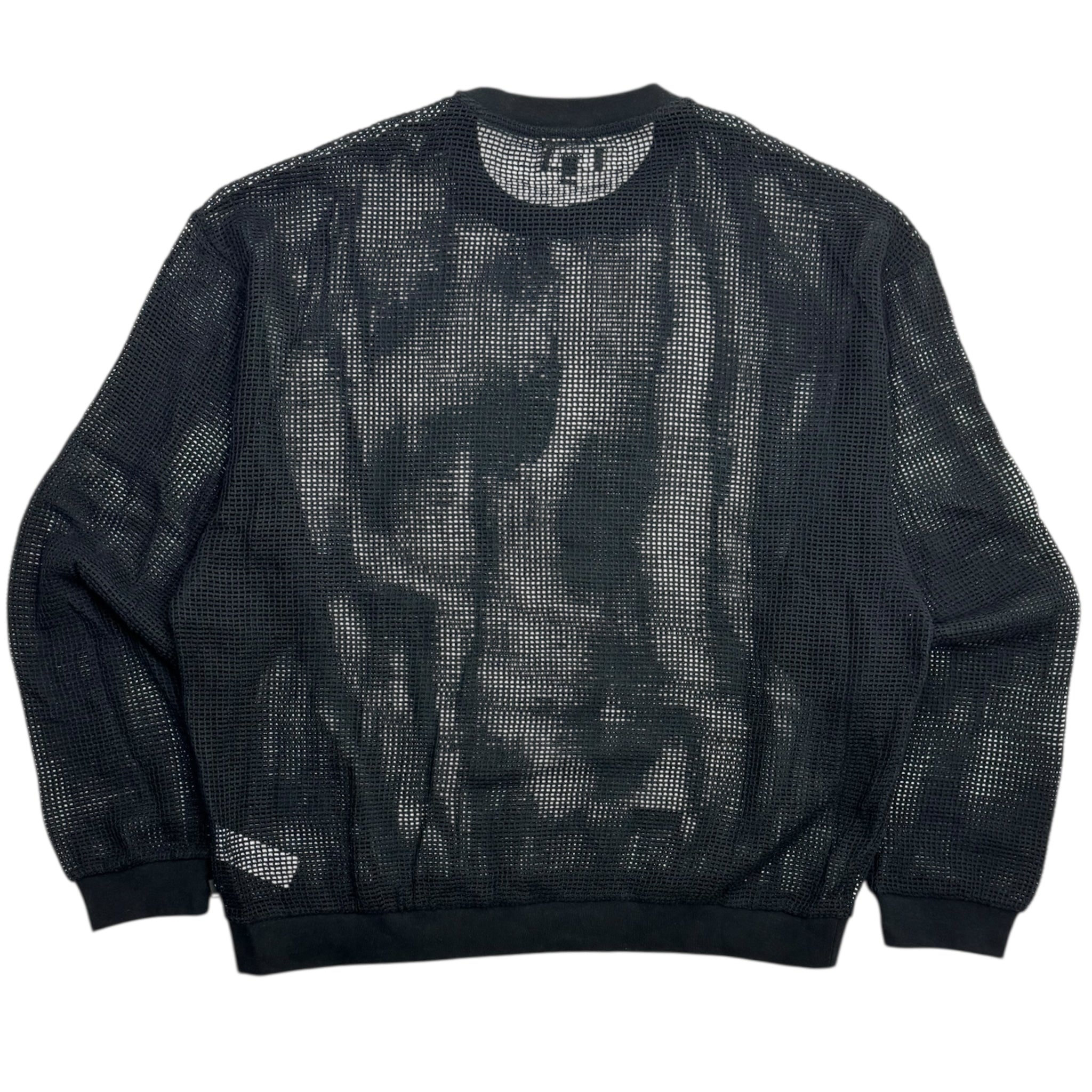 Stussy Cotton Mesh Crew Long Sleeve