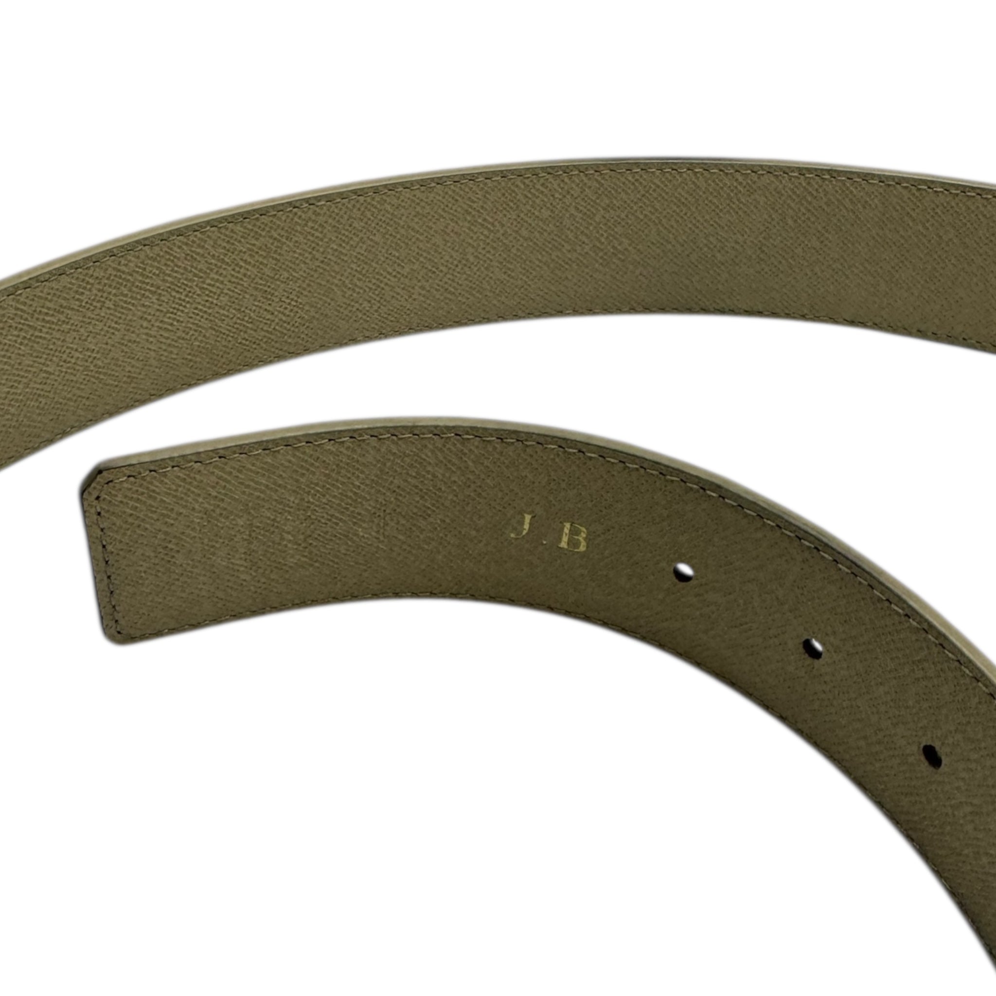 Louis Vuitton Initialed Belt Damier Azur