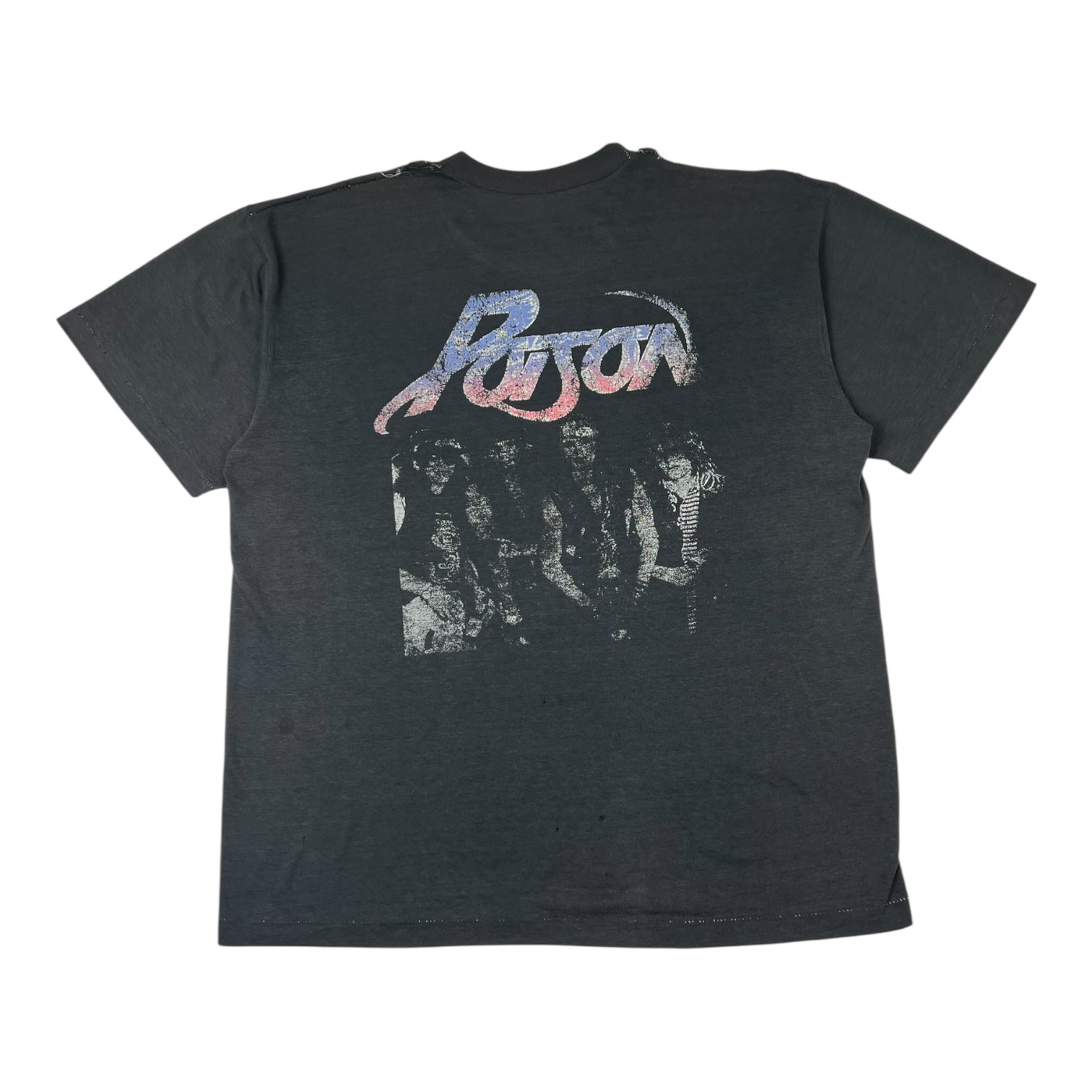 Vintage Poison “Open Up and Say Ahh!” T-Shirt Black