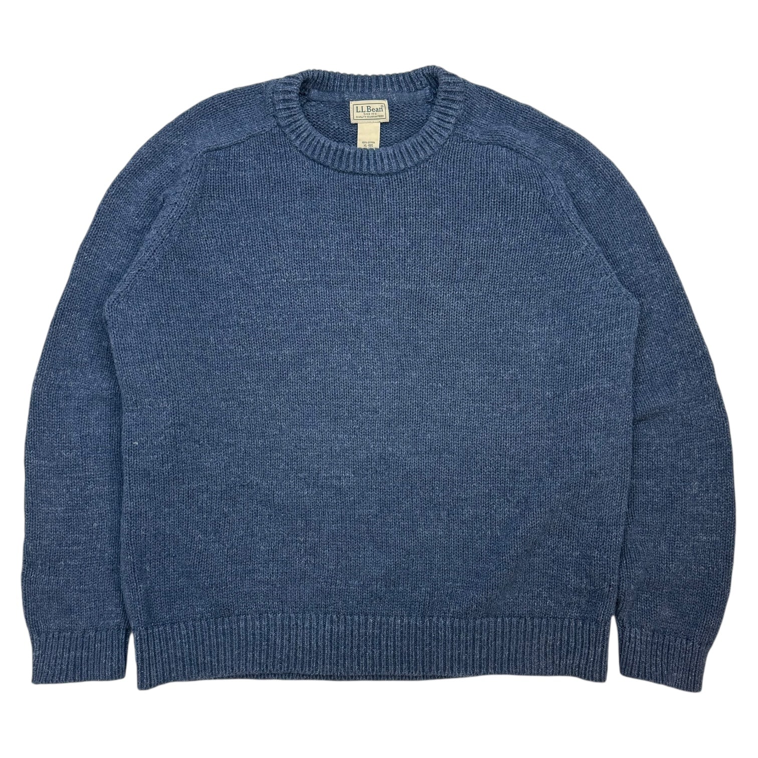 Vintage L.L. Bean Knit Sweater Navy Blue