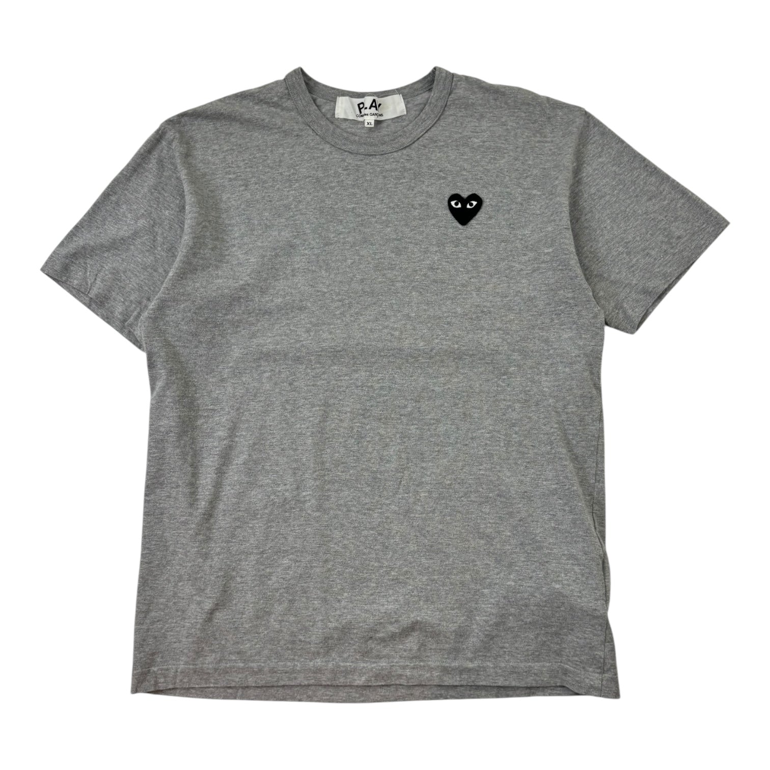 Comme Des Garçons Patch Logo T-Shirt Grey
