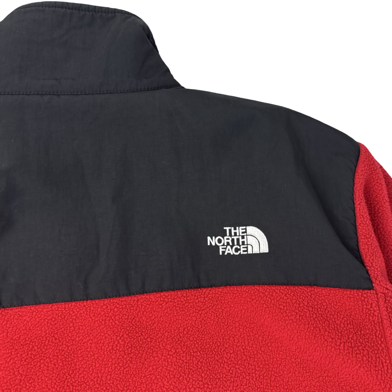 Vintage The North Face Denali Zip Up Jacket Red