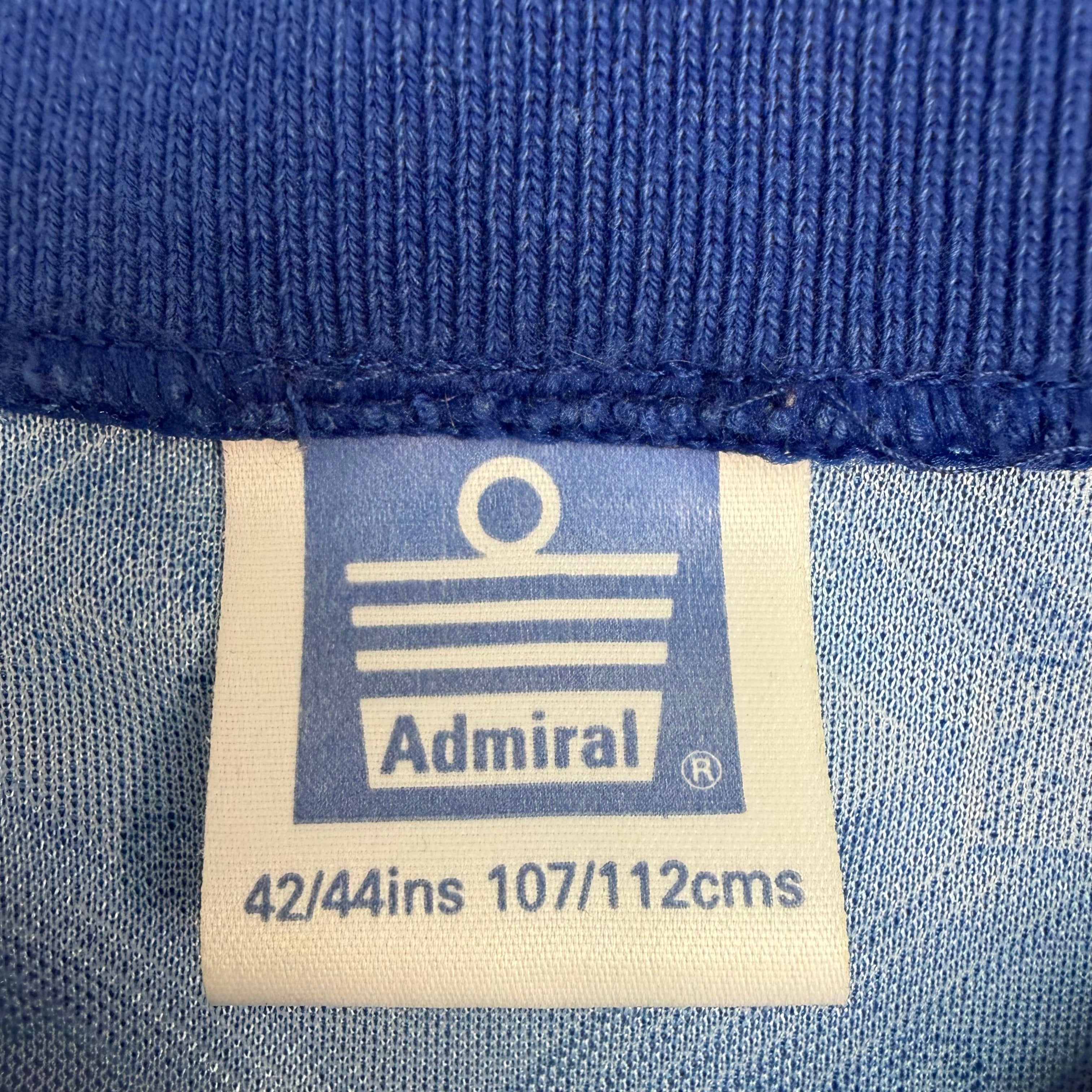 Vintage Admiral 1992-93 Leeds Away Jersey Blue
