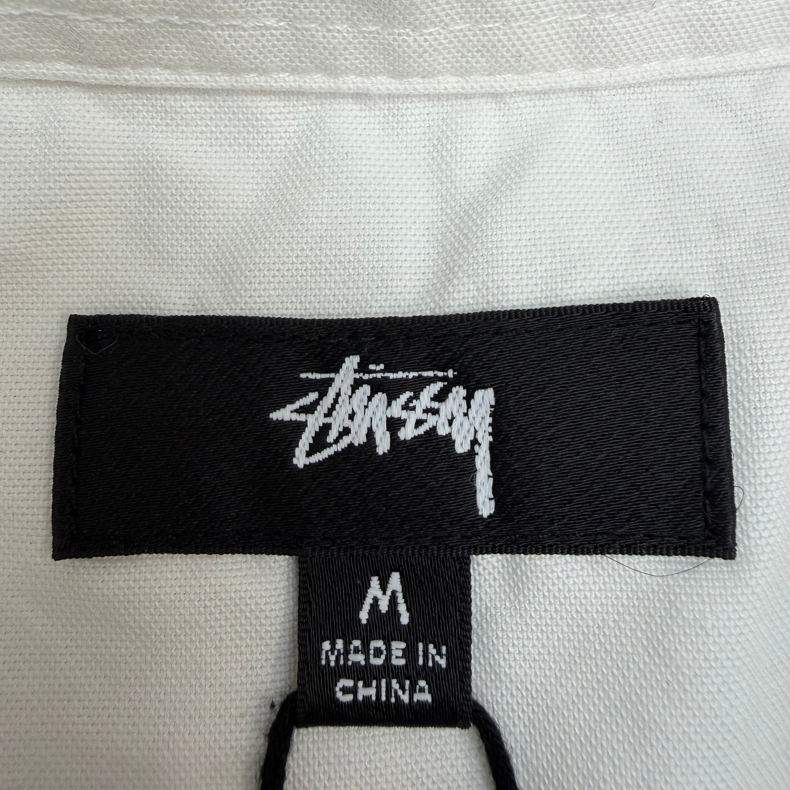 Stussy Oxford LS Button Up Shirt White