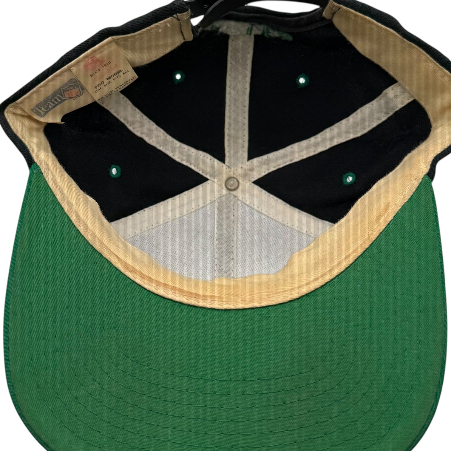 Vintage Philadelphia Eagles Logo Hat Black/Green