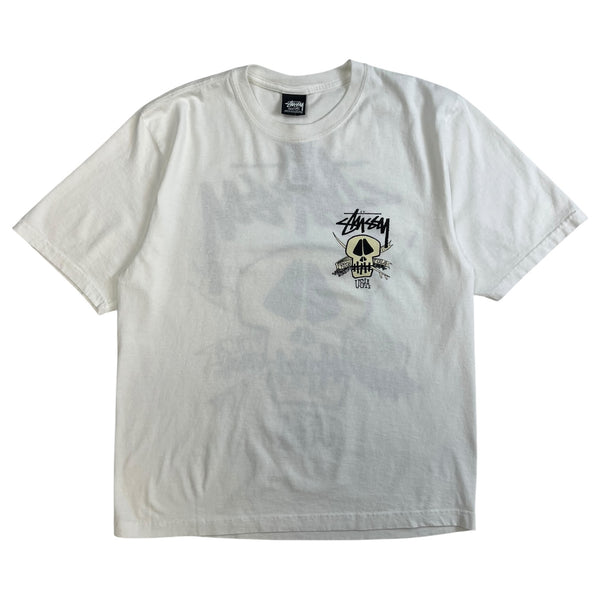 Stussy “Fresh Foils” Pigment Dyed T-Shirt White