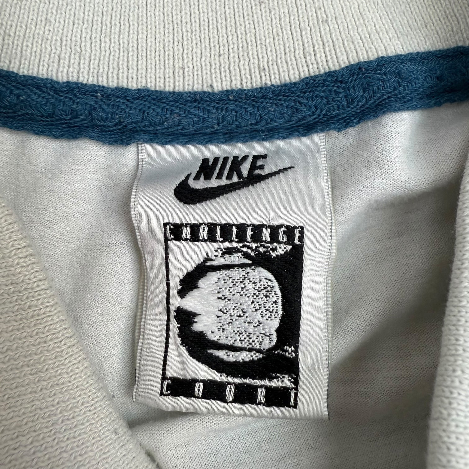 Vintage Nike Challenge Court Andre Agassi Polo Poison Frog