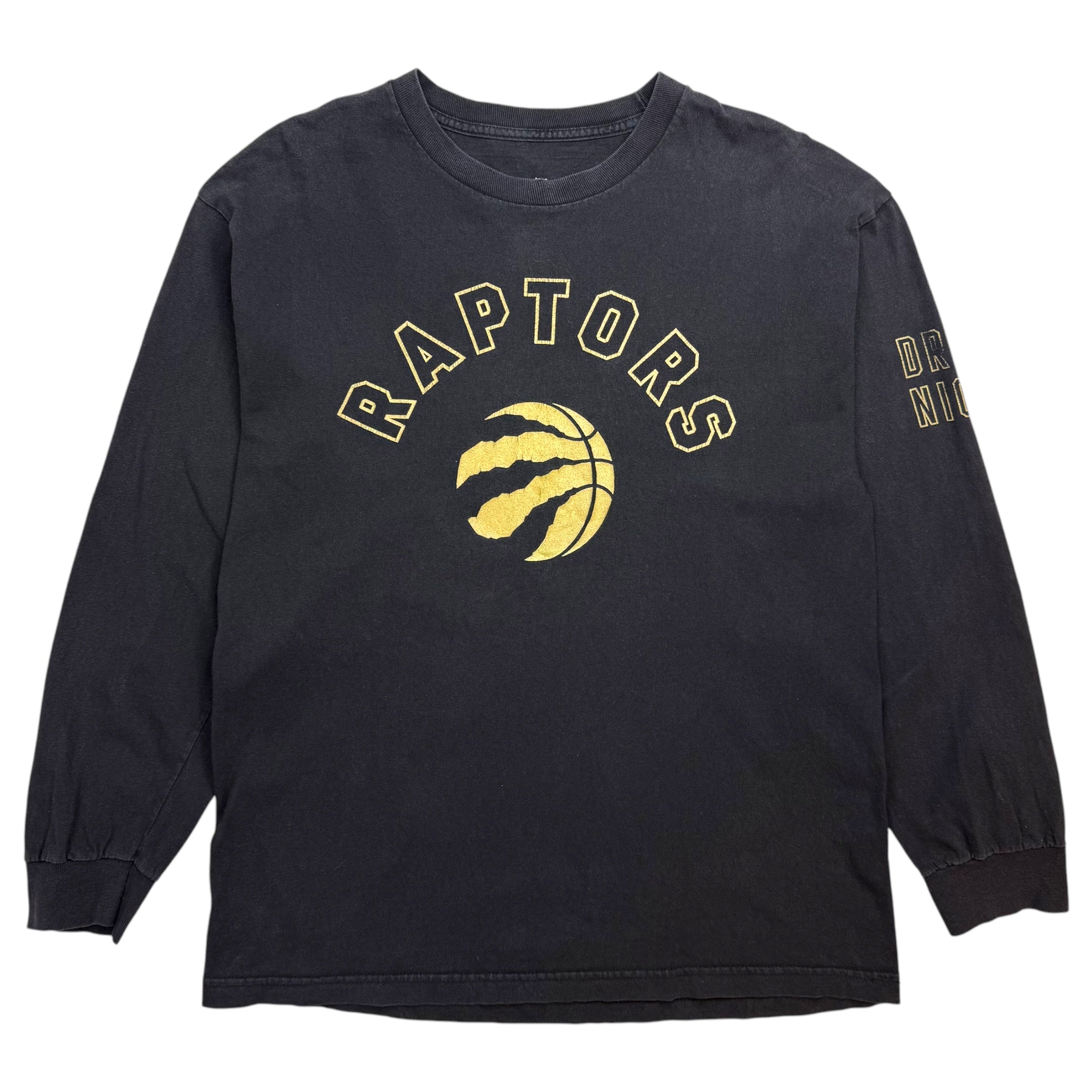 Octobers Very Own x Toronto Raptors Drake Night L/S Tee Black