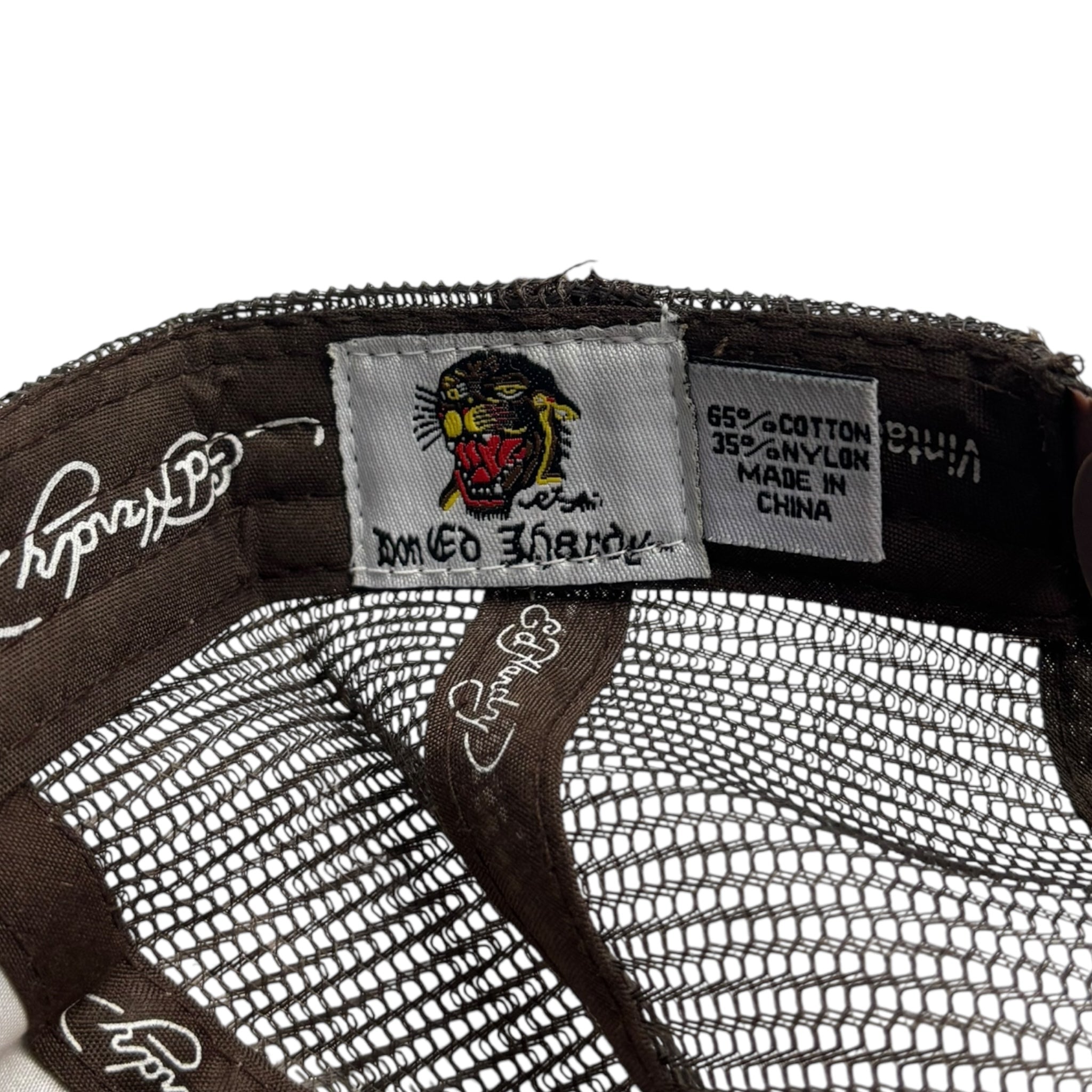 Vintage Y2K Ed Hardy Rhinestone True Love Hat