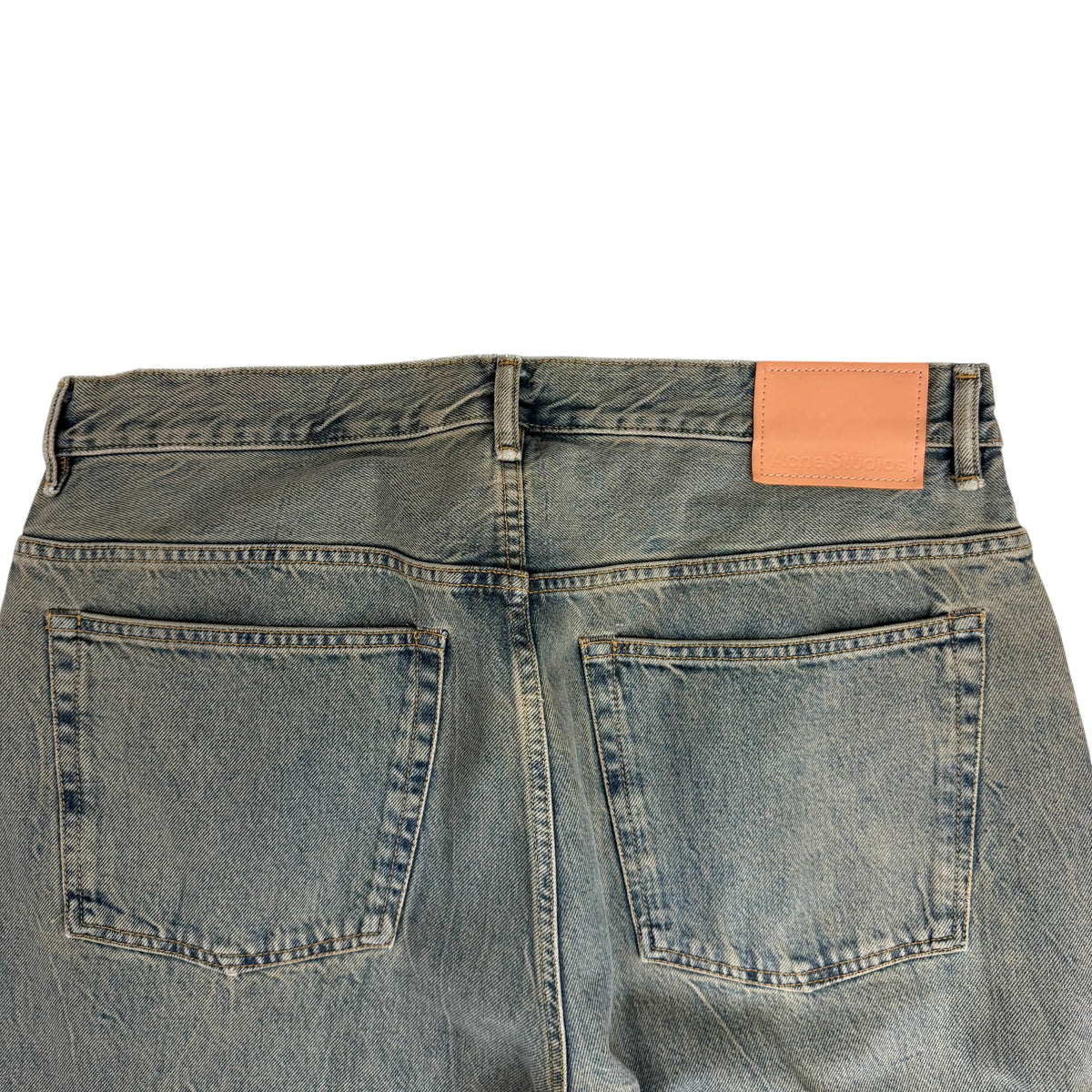 Acne Studios 2021M Delta Jeans Washed Blue