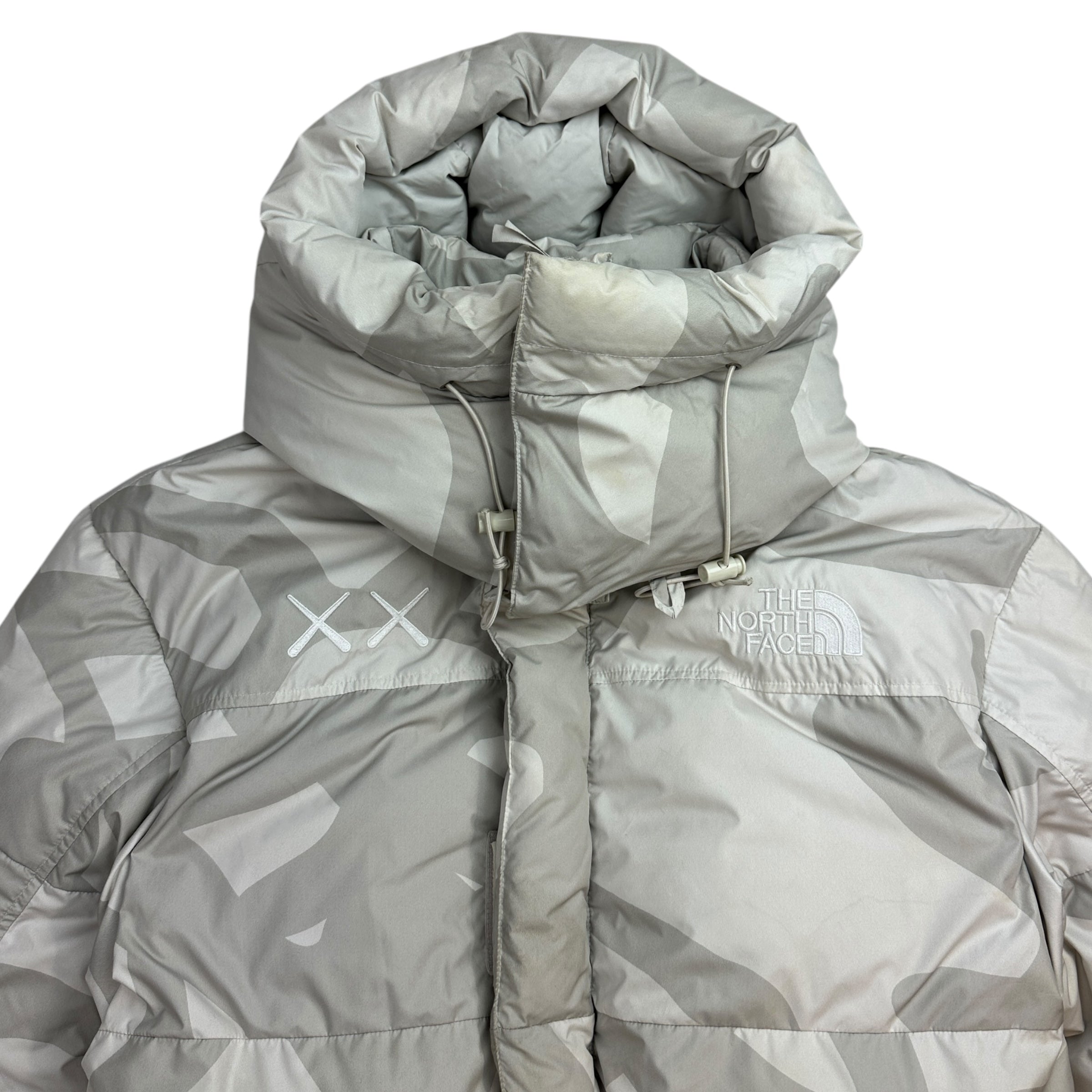 Kaws x The North Face Nuptse 700 Himalayan Jacket Snow Camo