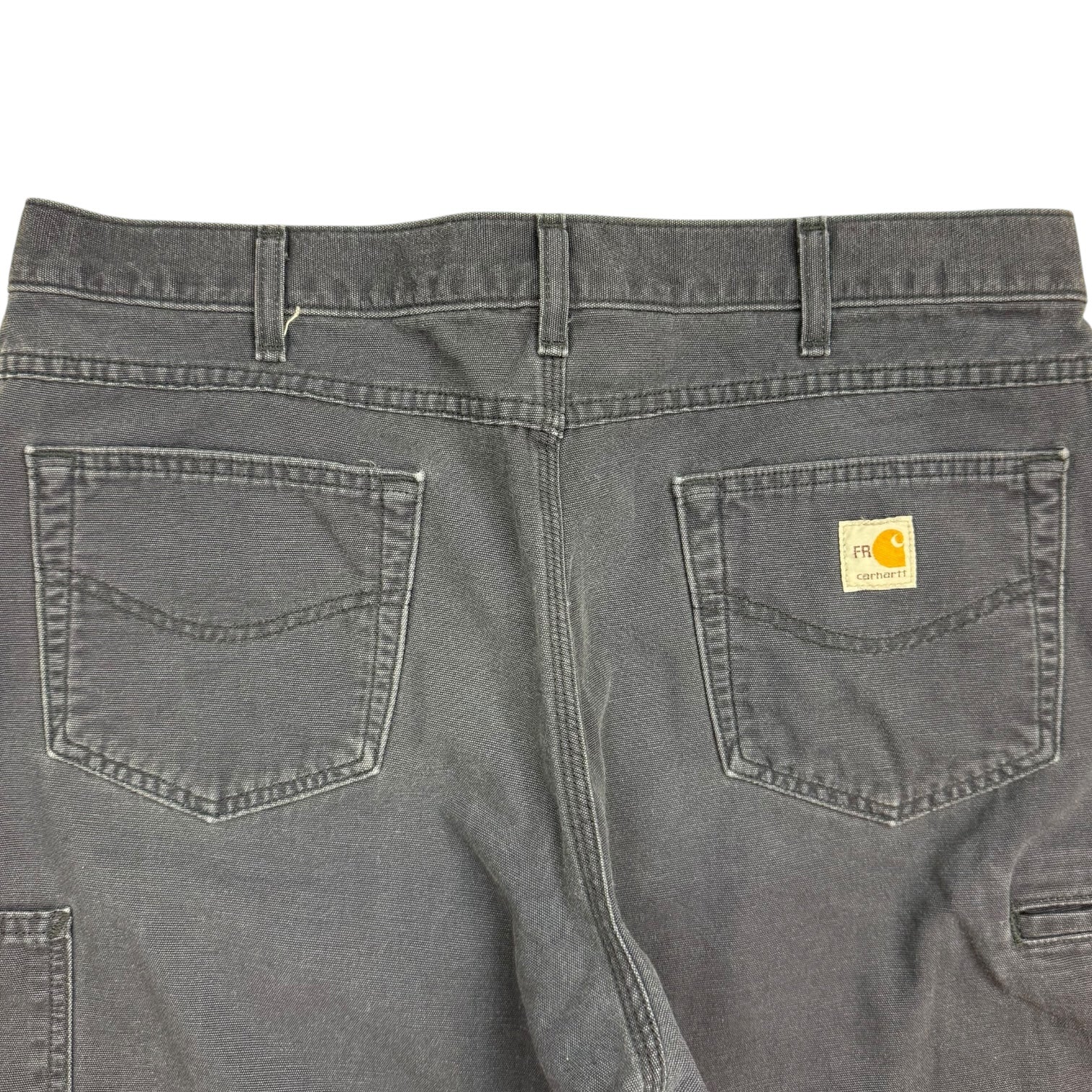Vintage Carhartt FR Dungaree Pants Navy Blue