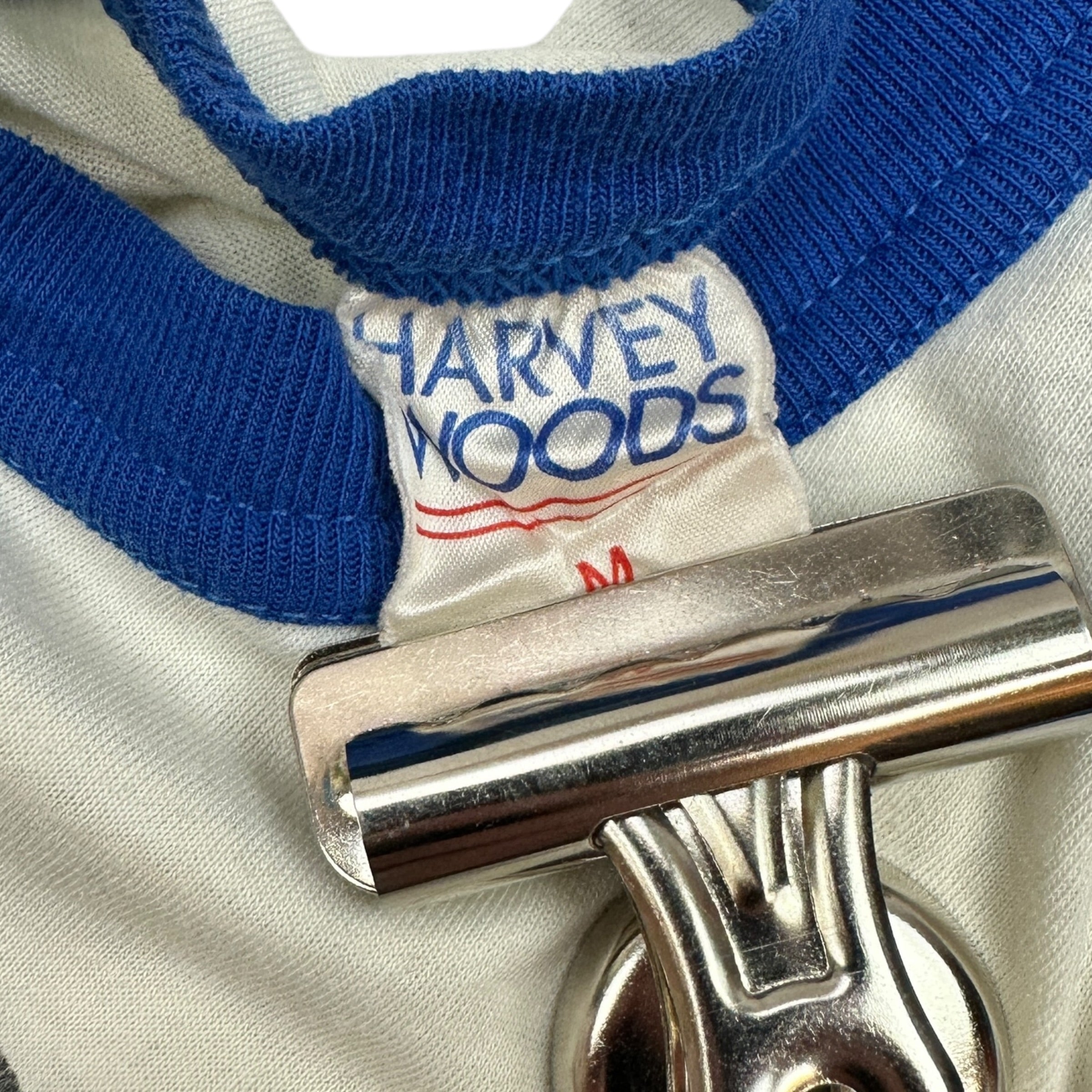 1980s Glacier Raft Company Baseball Tee Blue/White