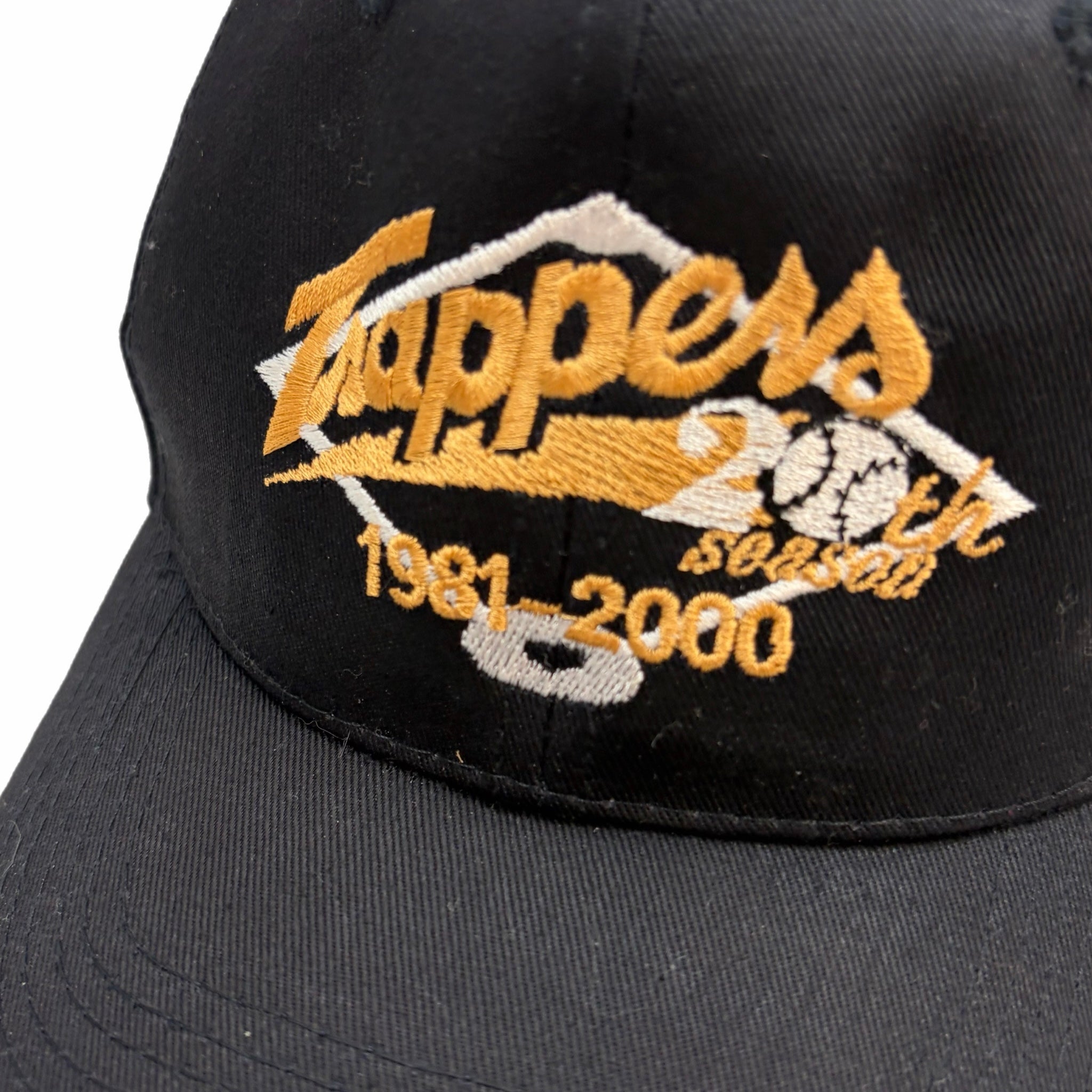 2000 Edmonton Trappers Baseball 20th Anniversary Hat Black