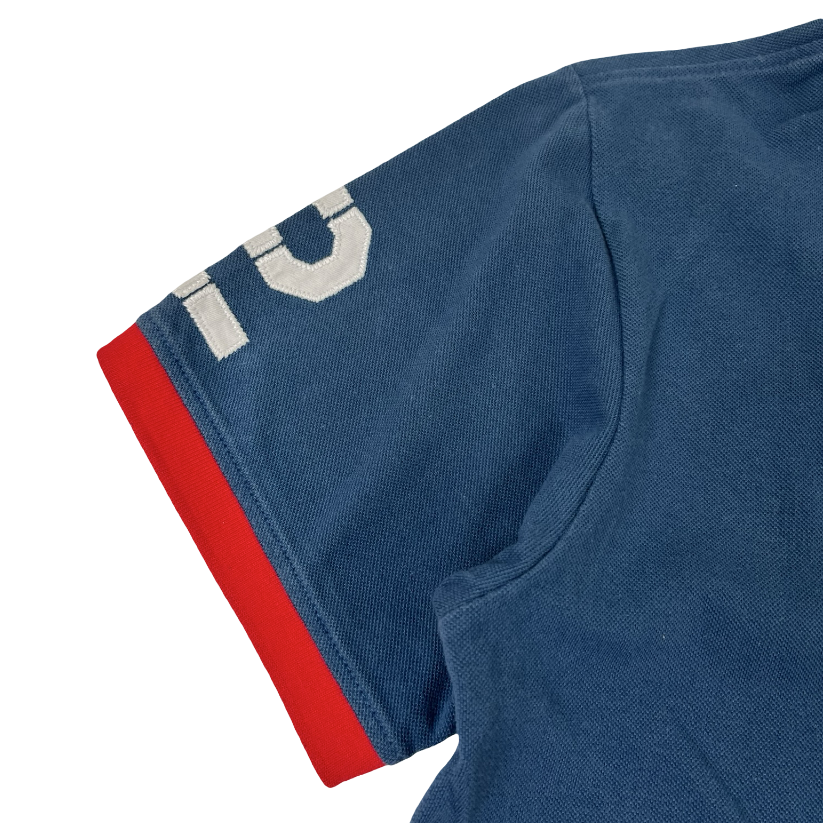 Vintage Polo Ralph Lauren Cotton Team USA Polo Shirt Blue