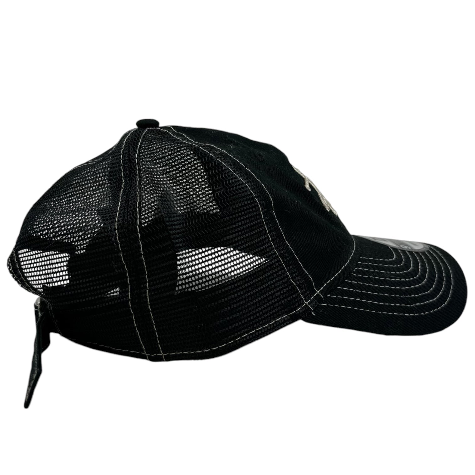 Stüssy Contrast Stitching Strapback Hat Black