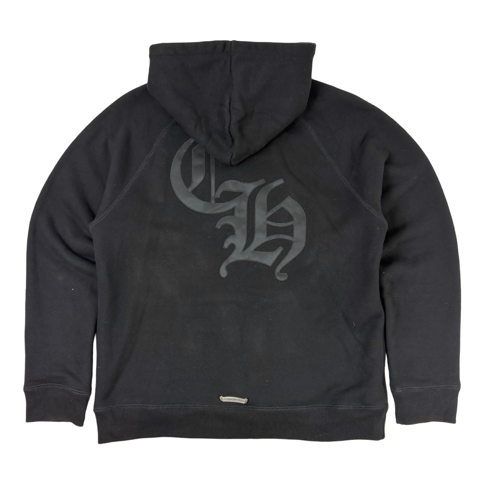 Chrome Hearts Triple Cross Nylon Patch Hoodie Black