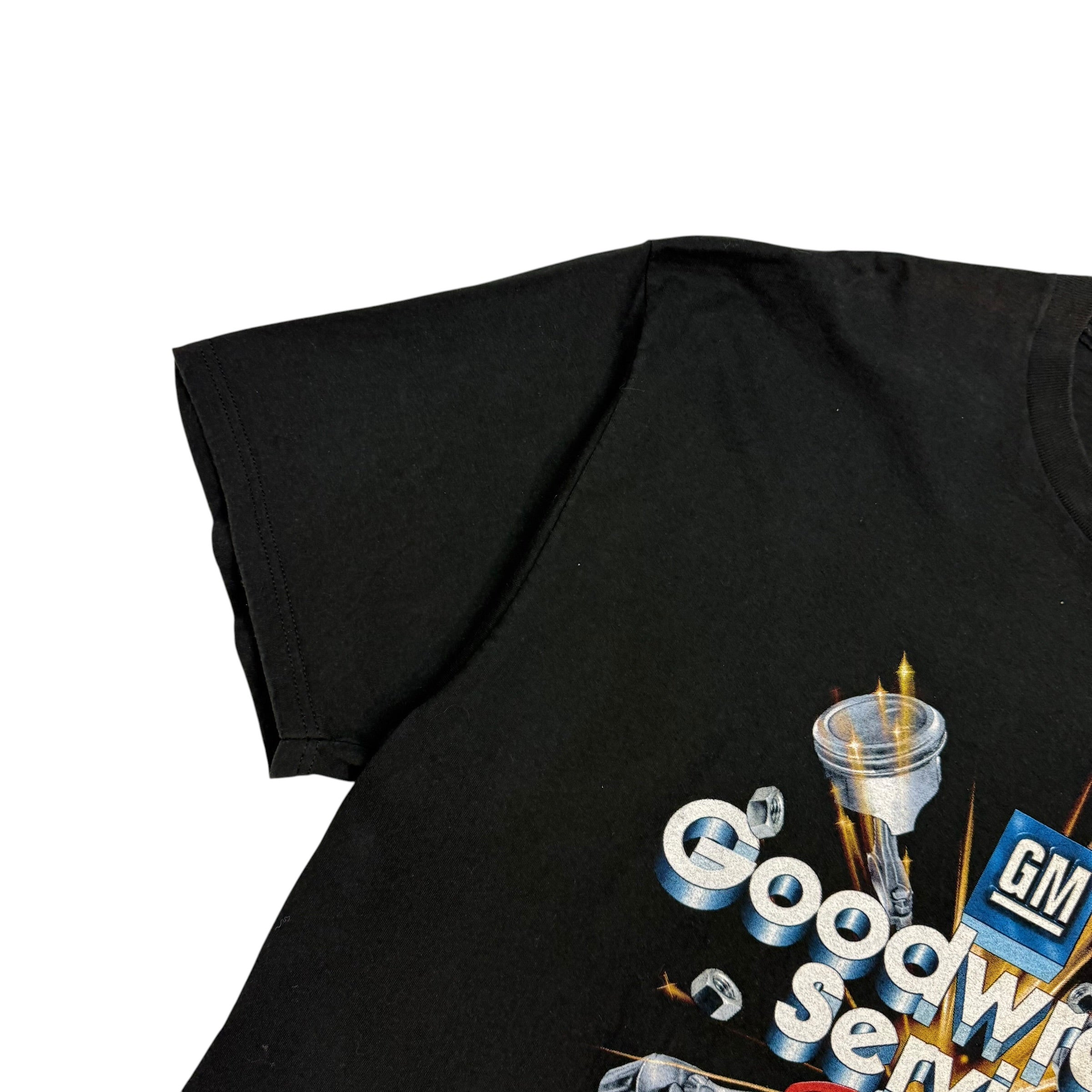 Vintage Dale Earnhardt GM Gooodwrench Services Tee Black